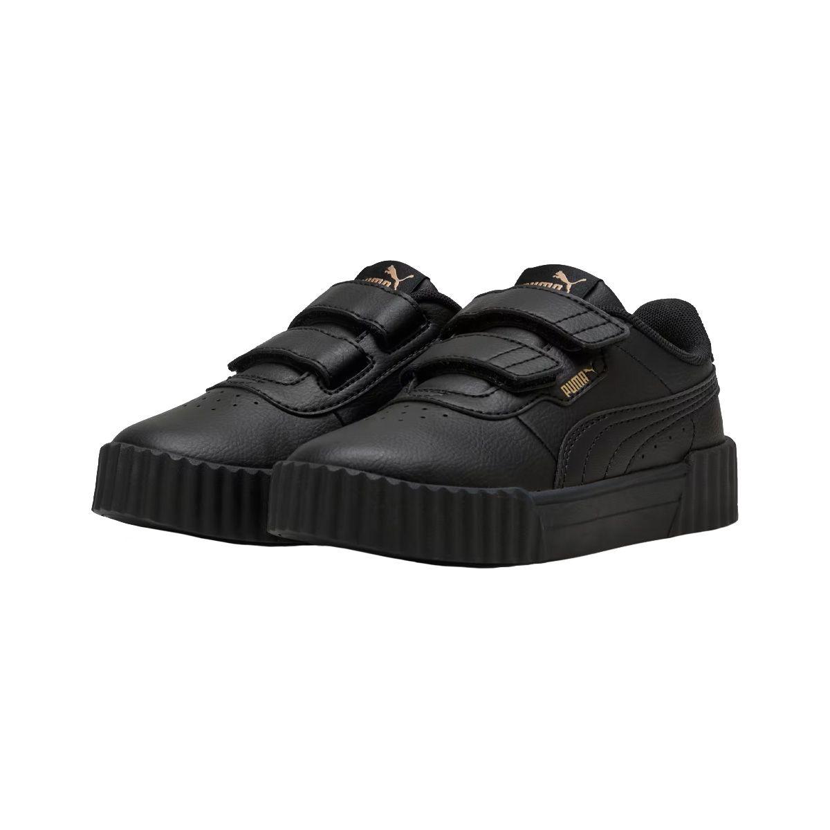 Zapatillas Urbanas Puma Carina 3.0 Niños Negras-2