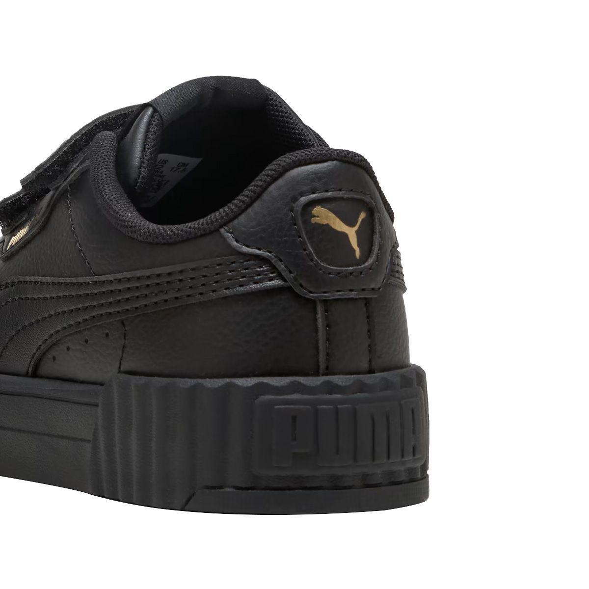 Zapatillas Urbanas Puma Carina 3.0 Niños Negras-3