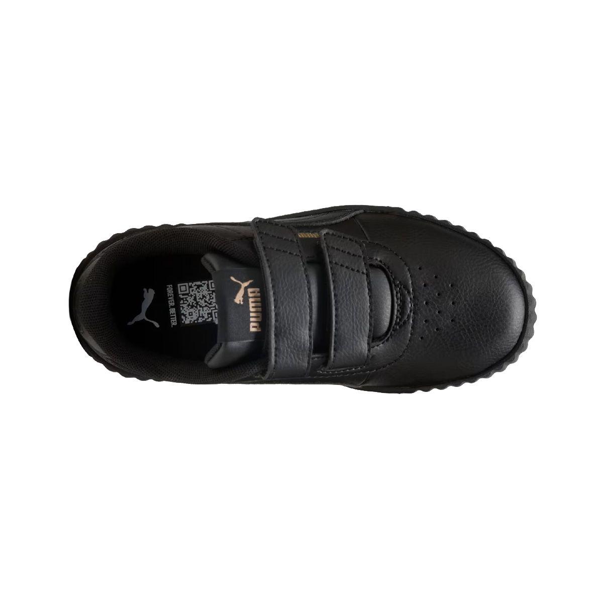 Zapatillas Urbanas Puma Carina 3.0 Niños Negras-4