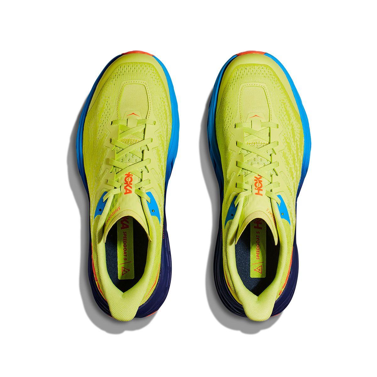 Zapatilla Hoka Speedgoat 5 Hombre Amarillo-5