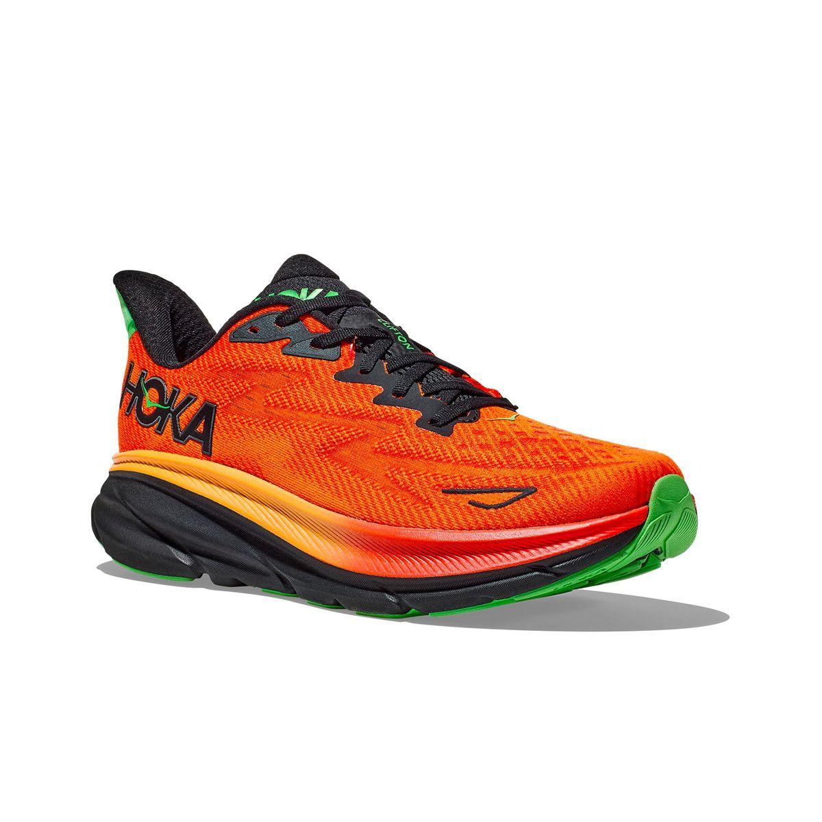 Zapatilla Hoka Clifton 9 Hombre Naranjo-5