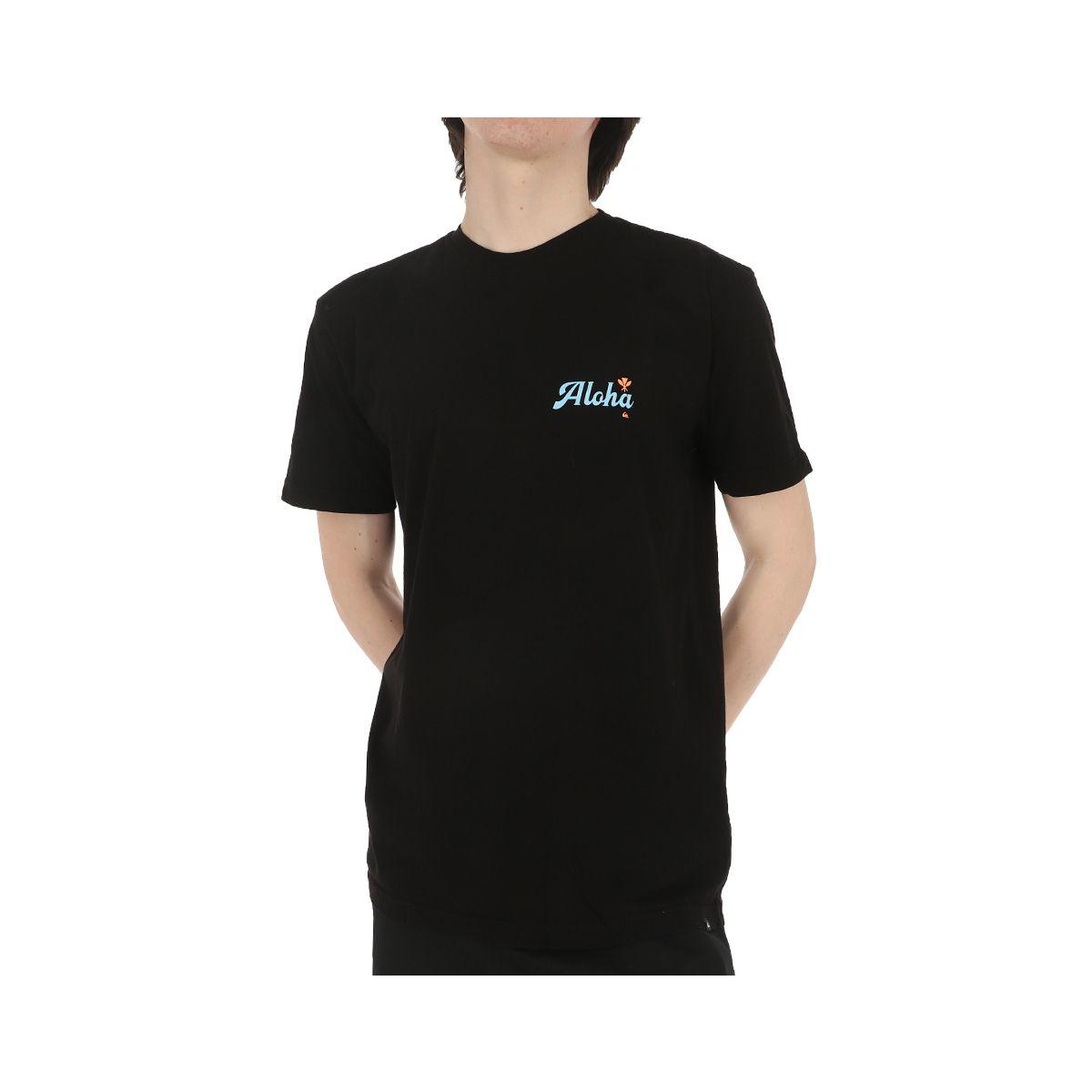 Polera Quiksilver Hi Parallels Hombre Black-0