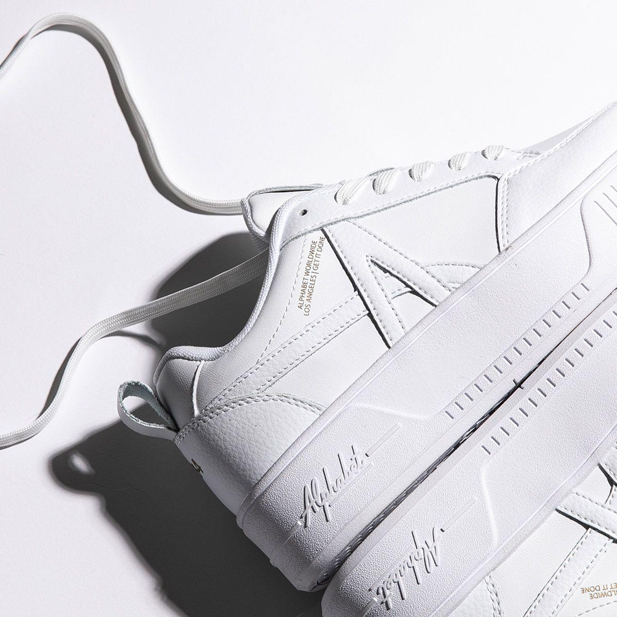 Zapatillas ALPHABET Blanca Mujer Cloud Walk Low 334-3