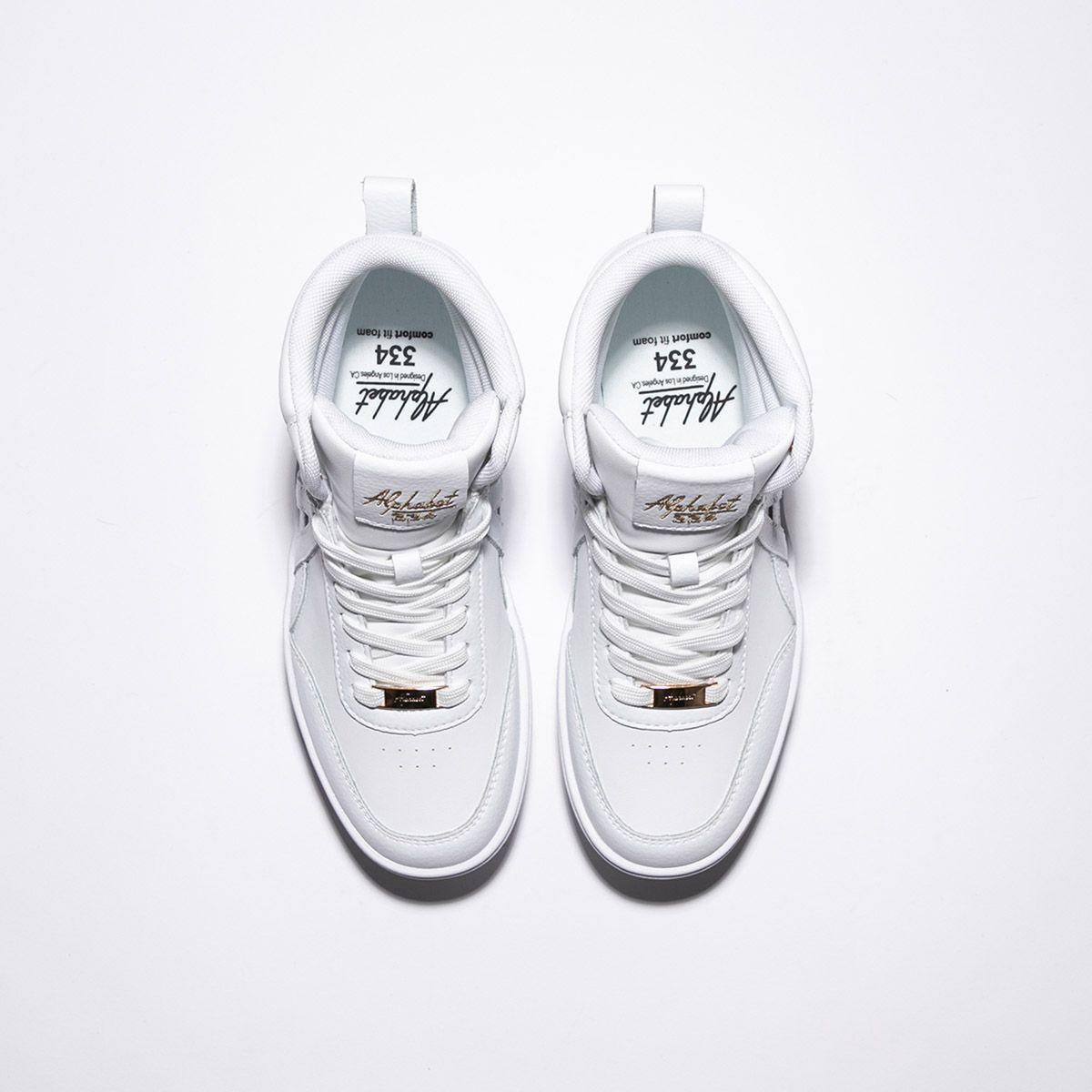 Zapatillas ALPHABET Blanca Mujer Cloud Walk Low 334-5