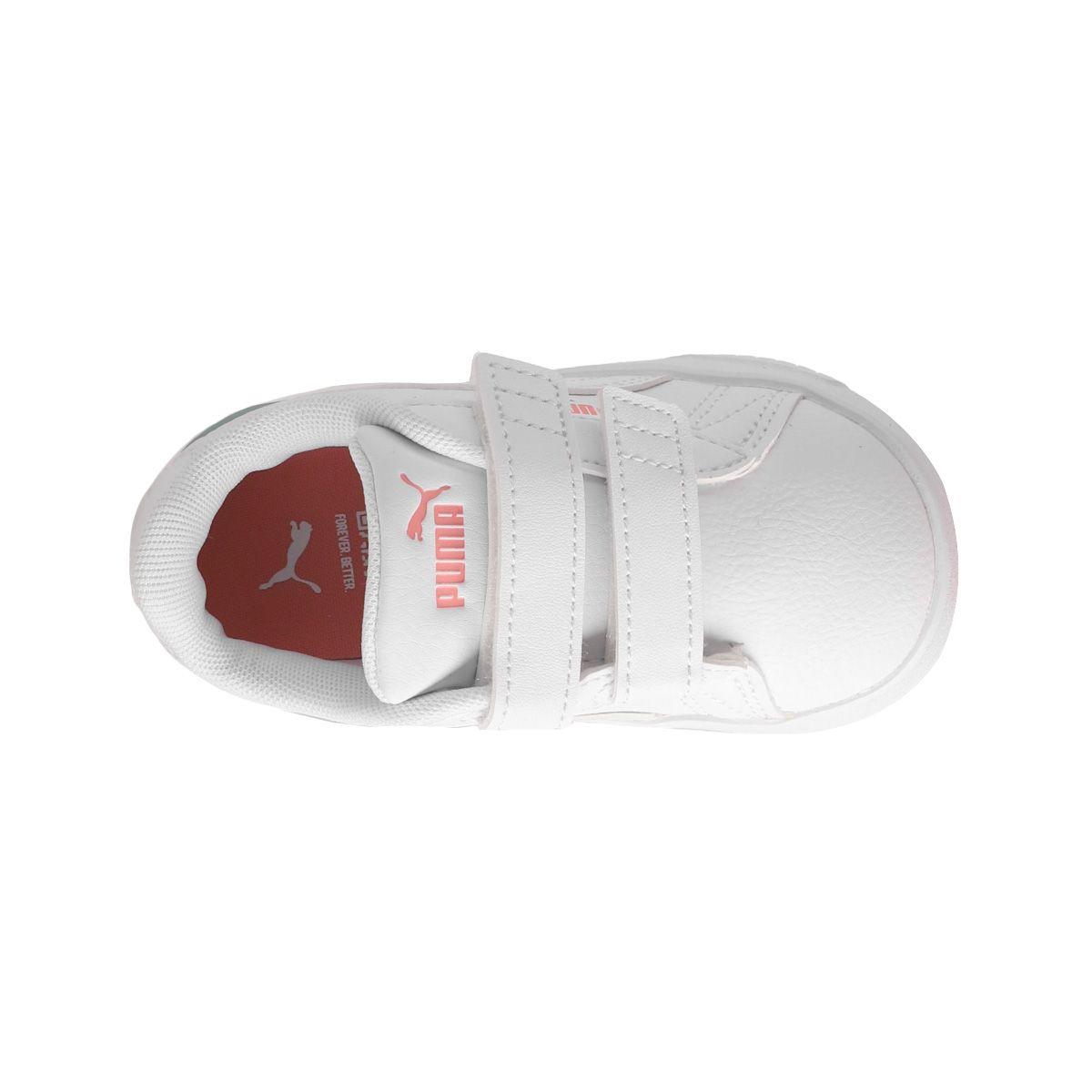 Zapatillas Urbanas Baby Jada Classic Puma Blancas/Verdes-4