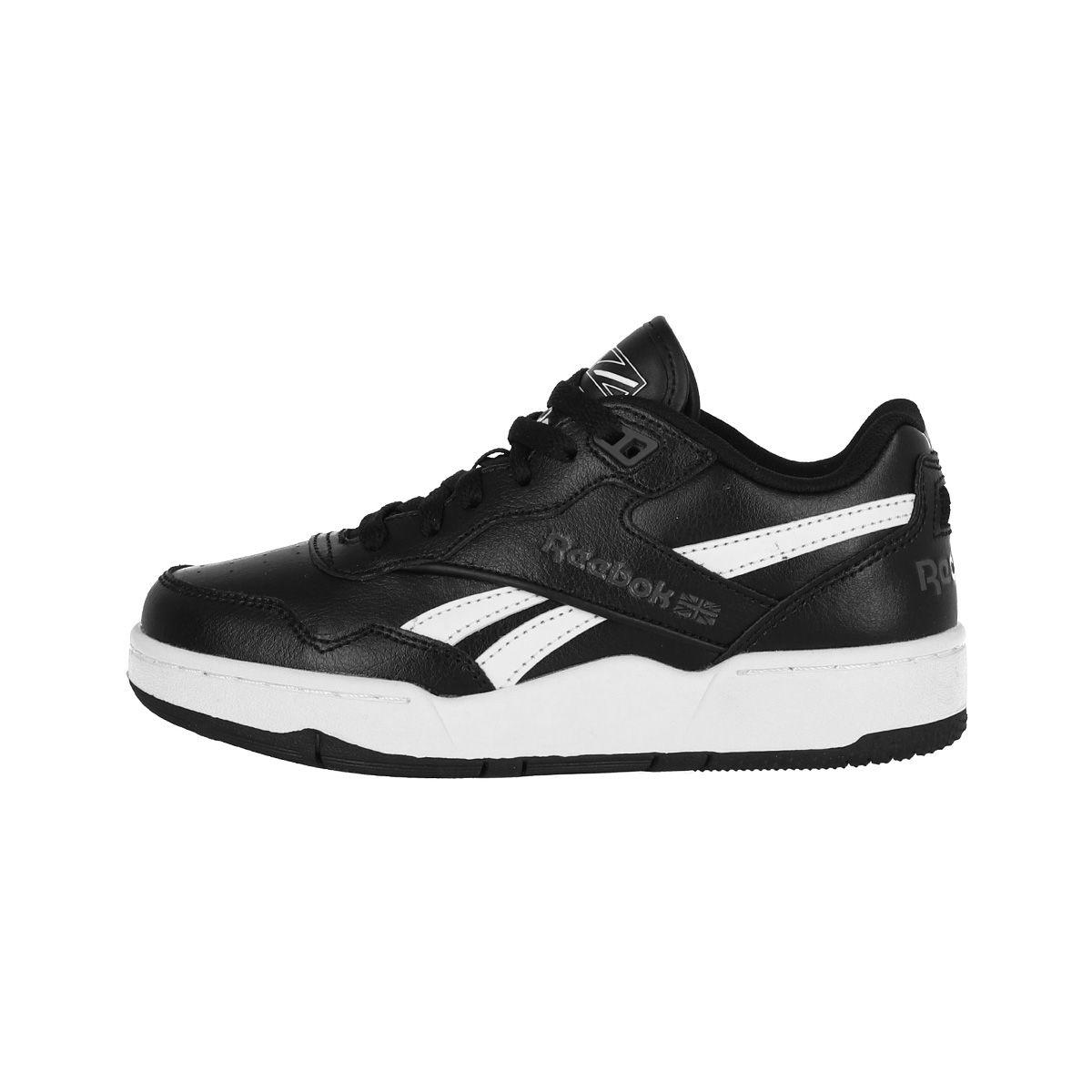Zapatilla Reebok BB 4000 II Niño Negras/Blancas-0