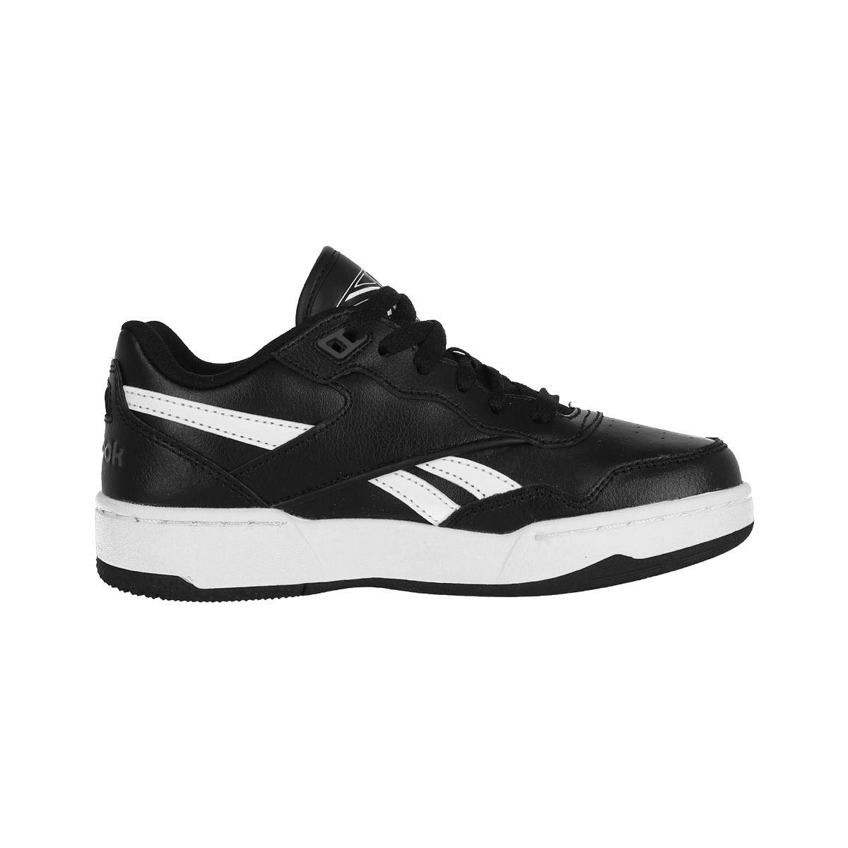 Zapatilla Reebok BB 4000 II Niño Negras/Blancas-1