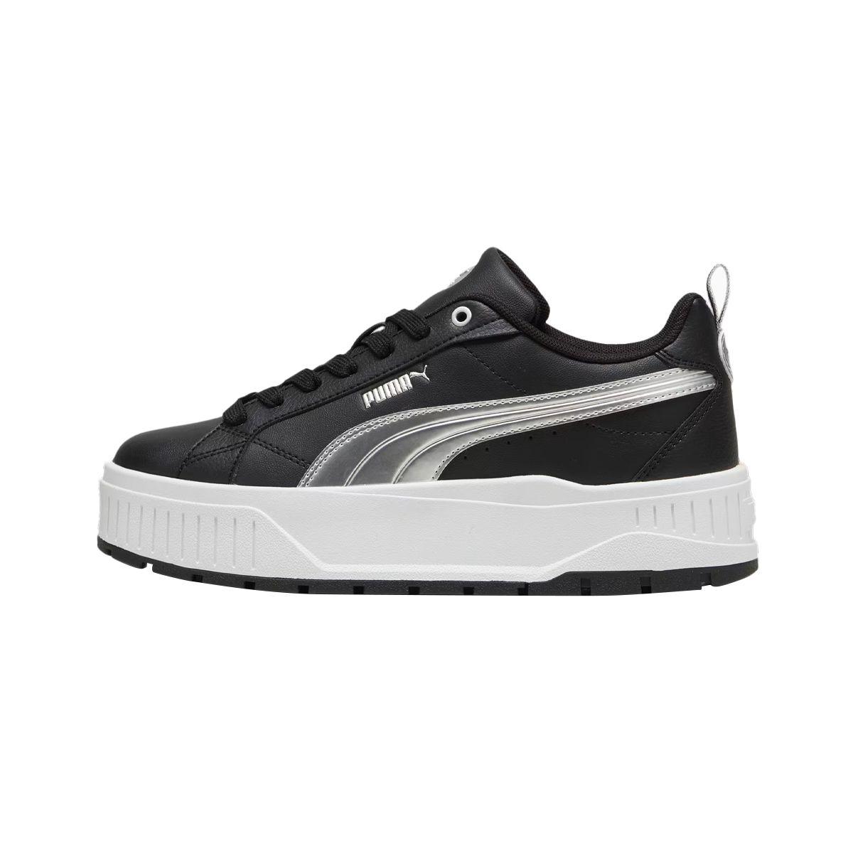 Zapatillas Puma Karmen II Metallic Dream Mujer Negra/Plata-0