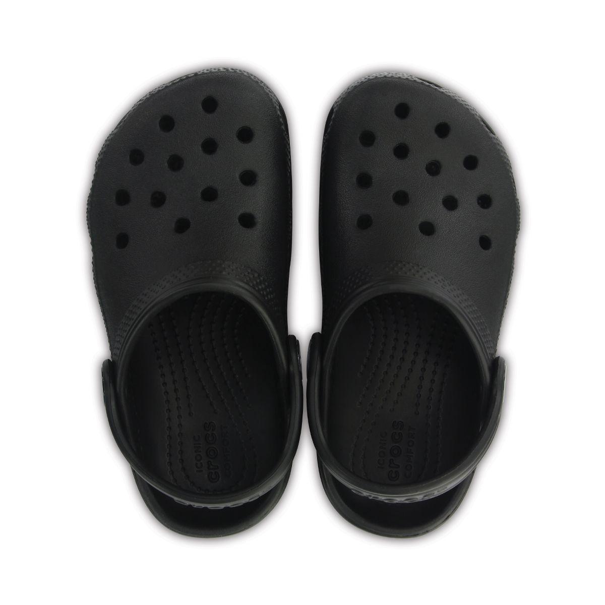 Zueco Crocs Classic Niños Black-5