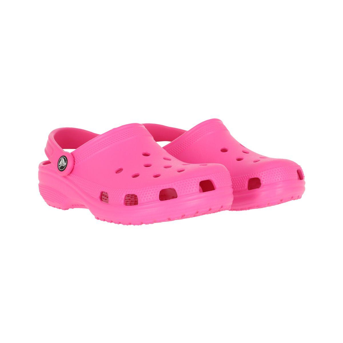 Zueco Crocs Classic Unisex Electric Pink-0