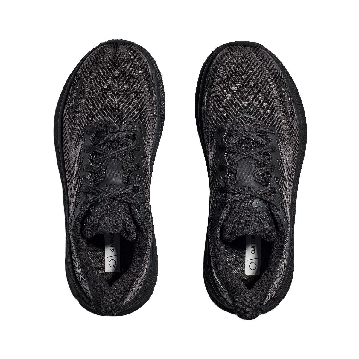 Zapatillas Hombre Running Hoka Clifton 9 Black-3