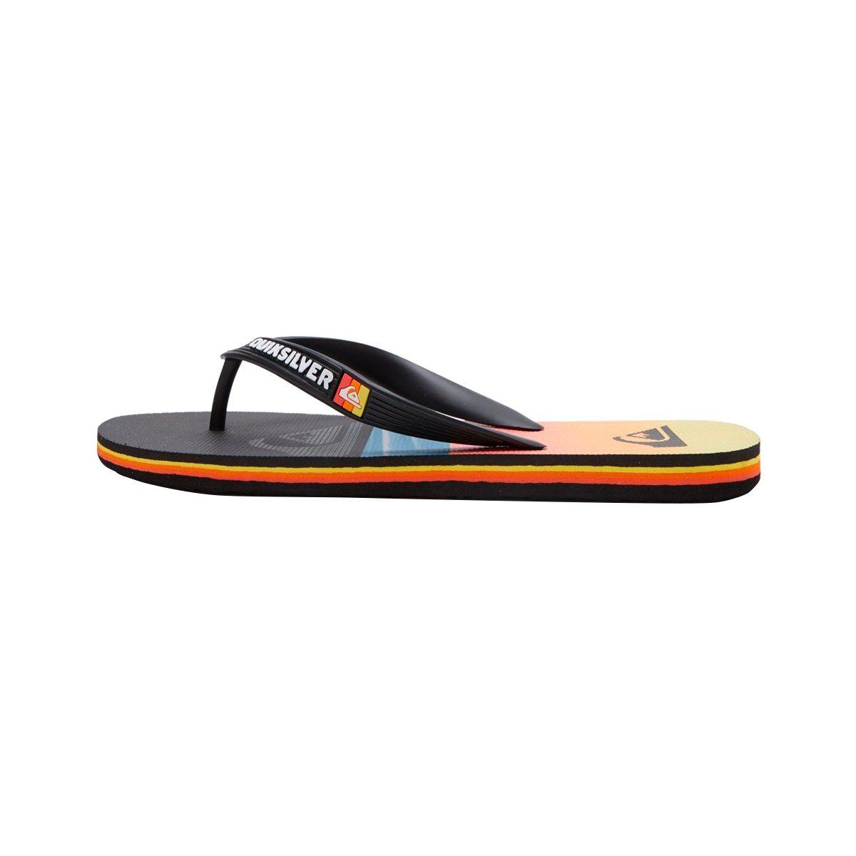 Sandalia Quiksilver Molokai Art Niño Black-1