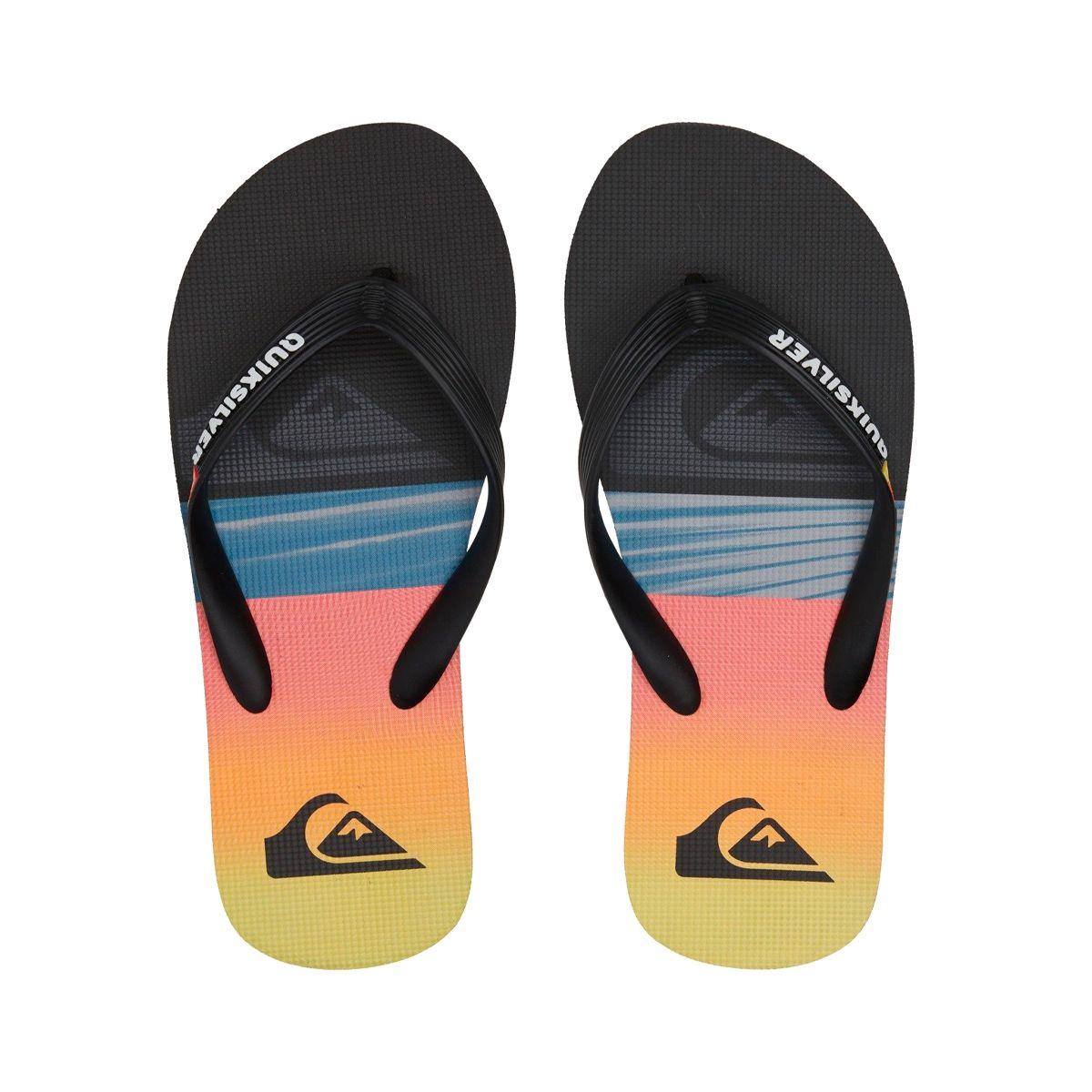 Sandalia Quiksilver Molokai Art Niño Black-3
