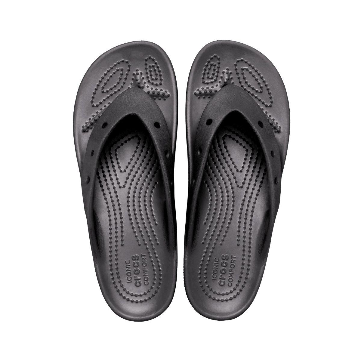 Sandalia Crocs Classic Platform Flip Flop Mujer Black-5