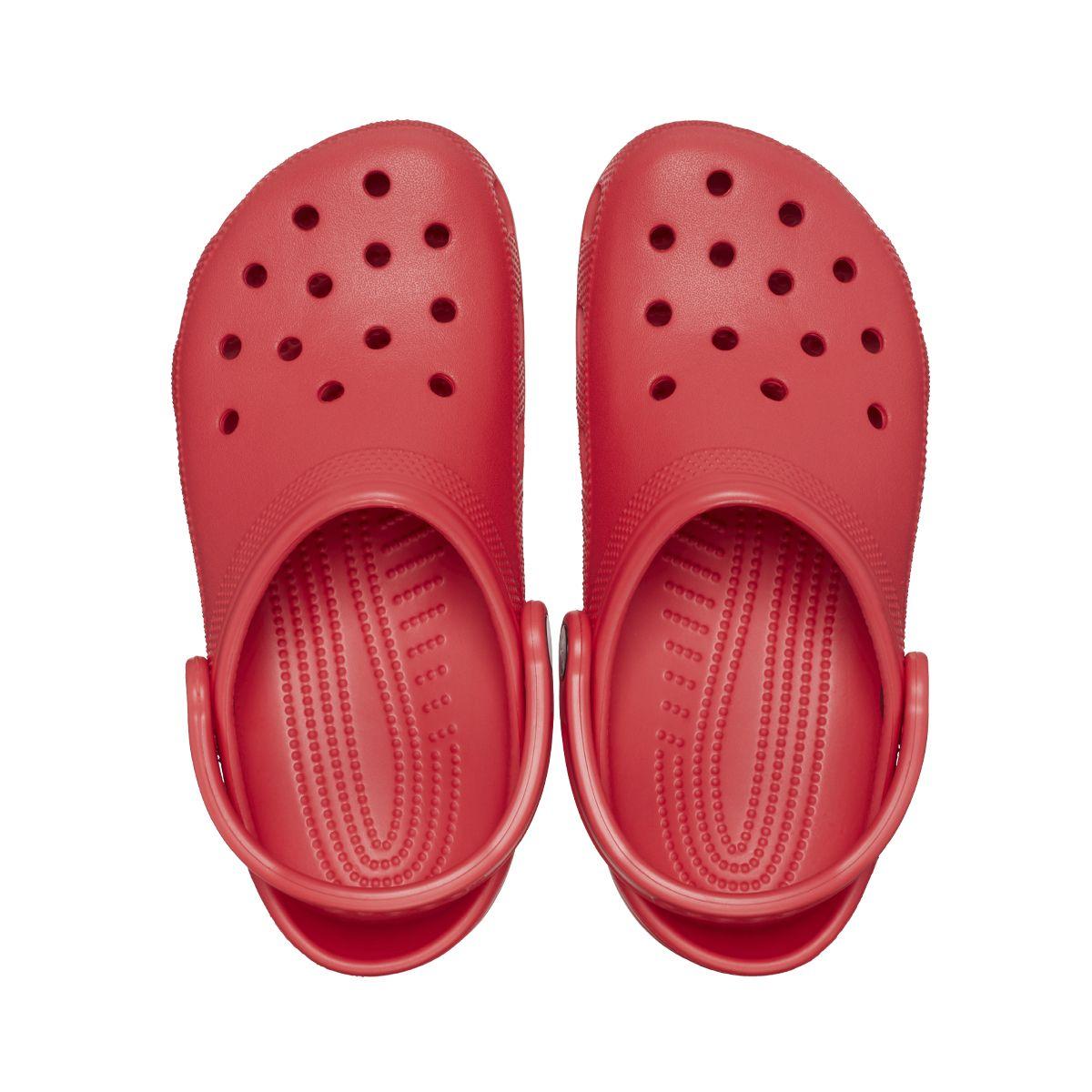 Zueco Crocs Classic Unisex Varsity Red-5