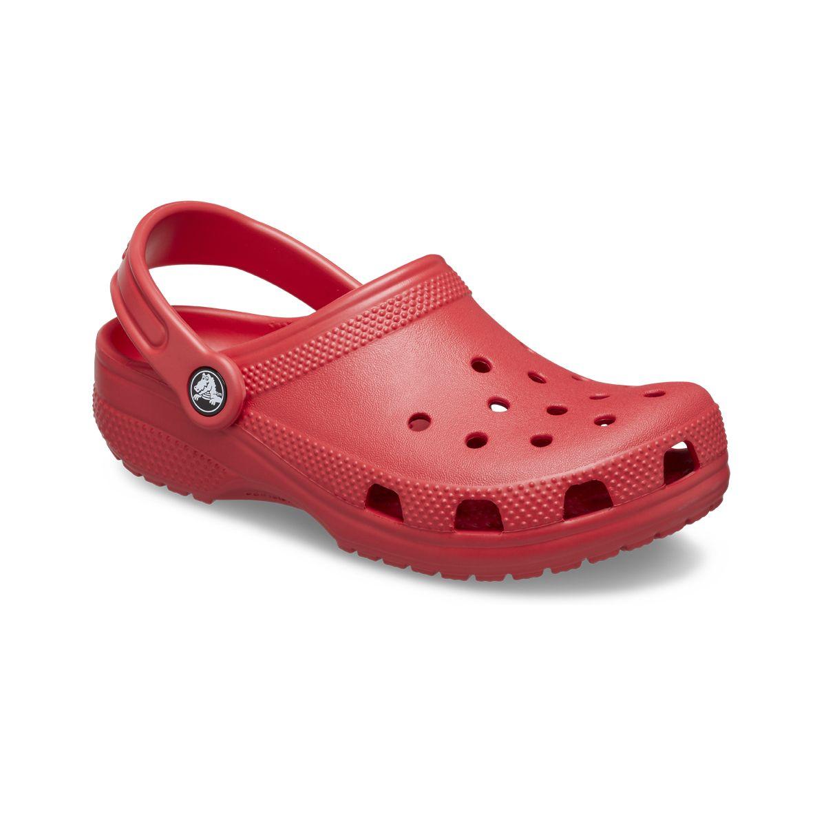 Zueco Crocs Classic Niño Varsity Red-0