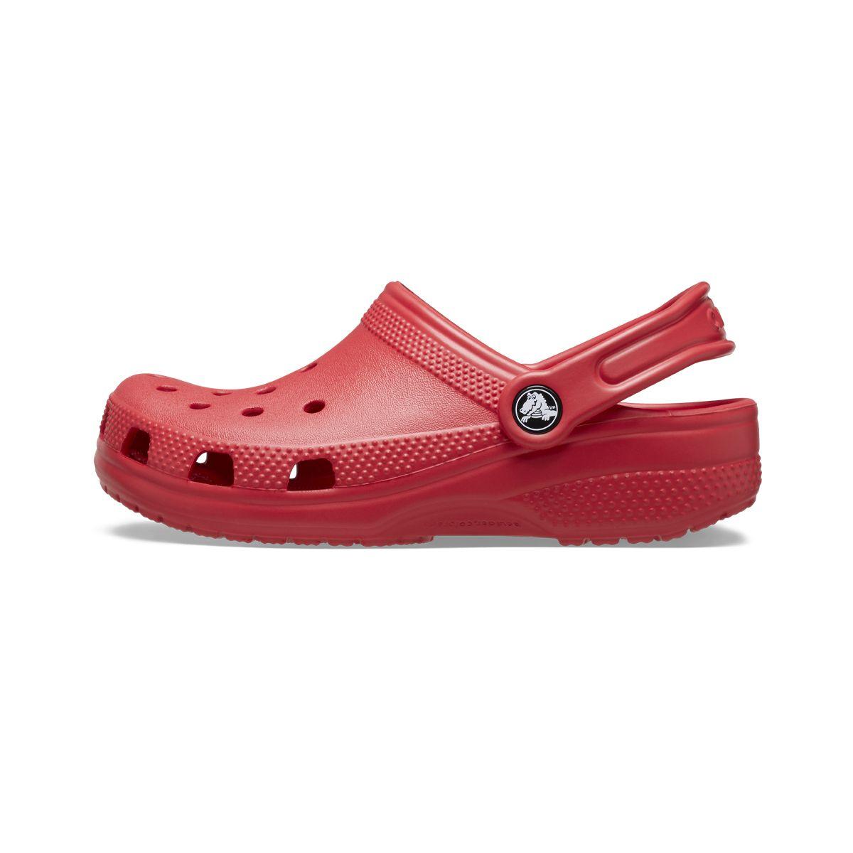 Zueco Crocs Classic Niño Varsity Red-2