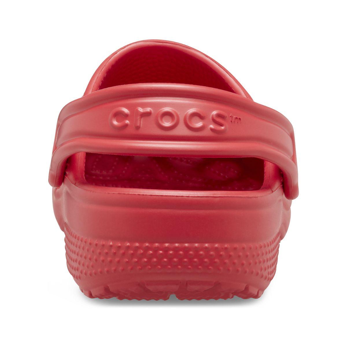 Zueco Crocs Classic Niño Varsity Red-4