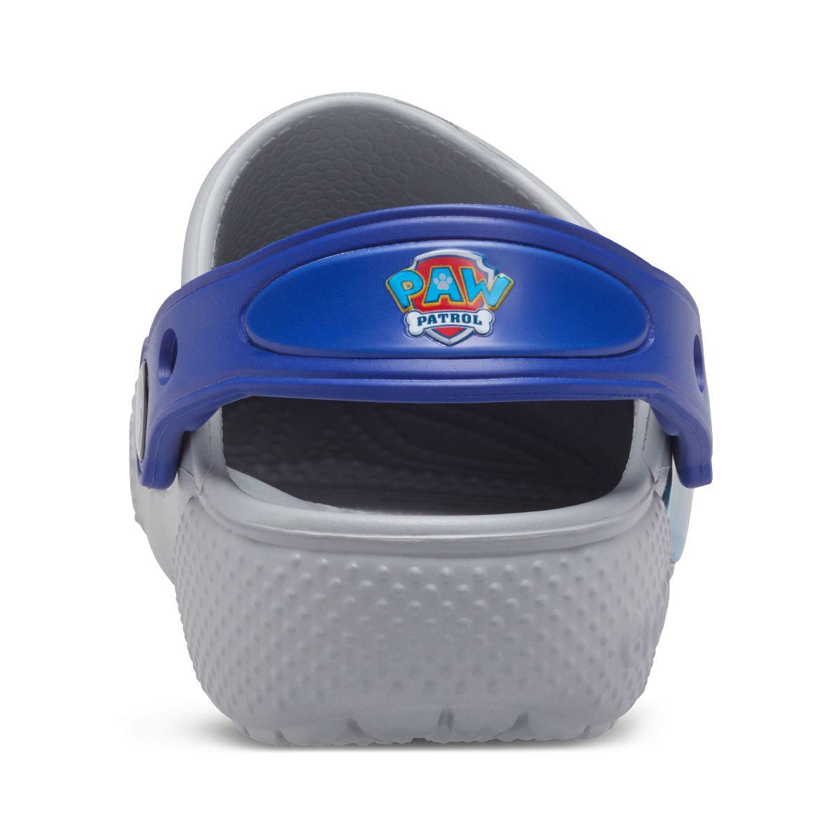 Zueco Crocs Fun Lab Paw Patrol Patch Niños TD Light Grey-4