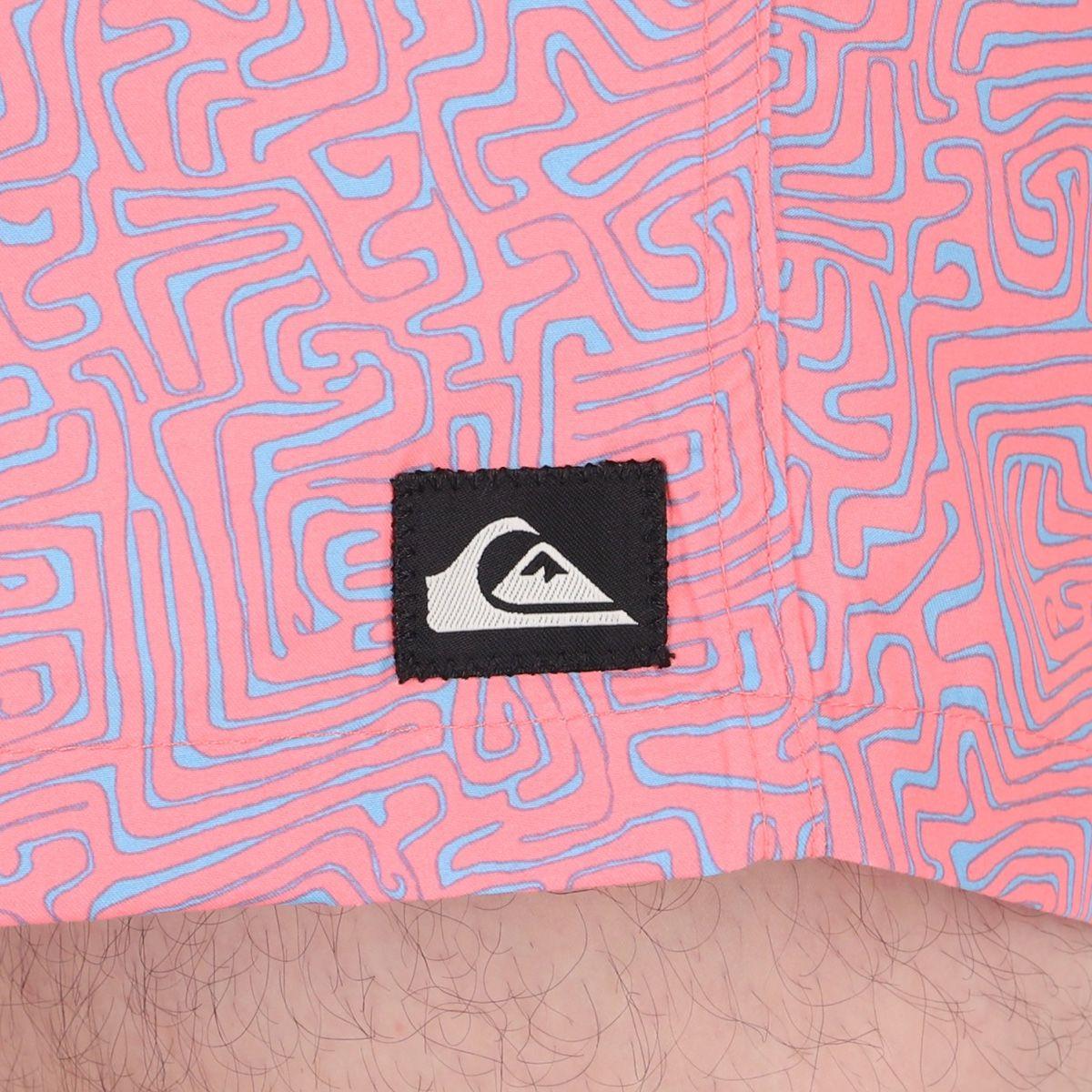 Boardshort Quiksilver Everyday Mix 17 Hombre Rosado-4