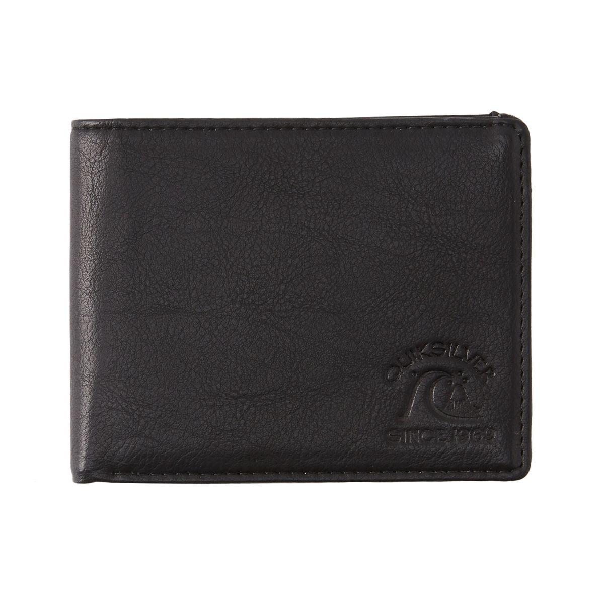 Billetera Quiksilver Slim Pickens Hombre Black-0