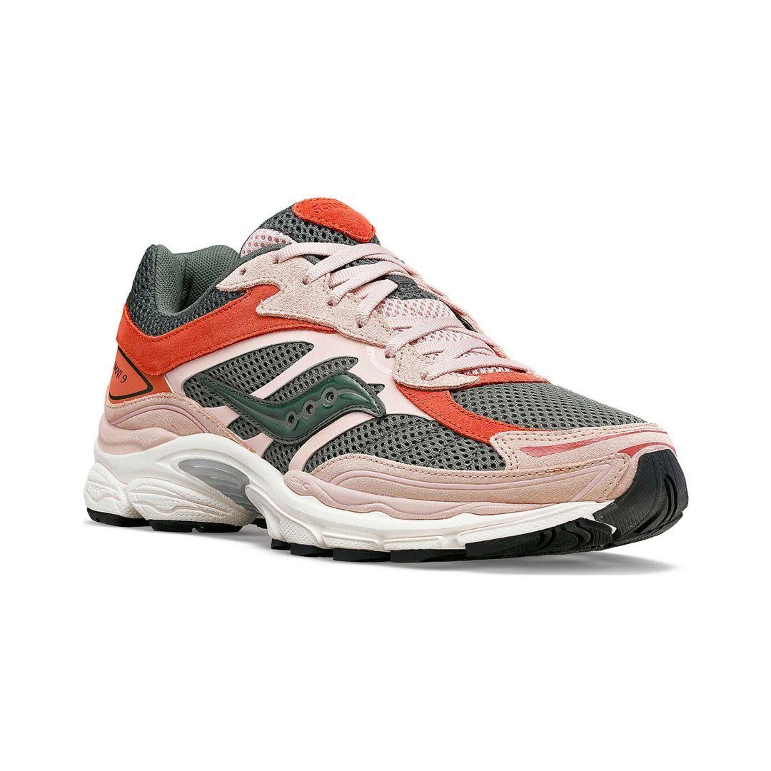 Zapatilla Saucony Progrid Omni 9 Hombre Dust Pink/Green-2