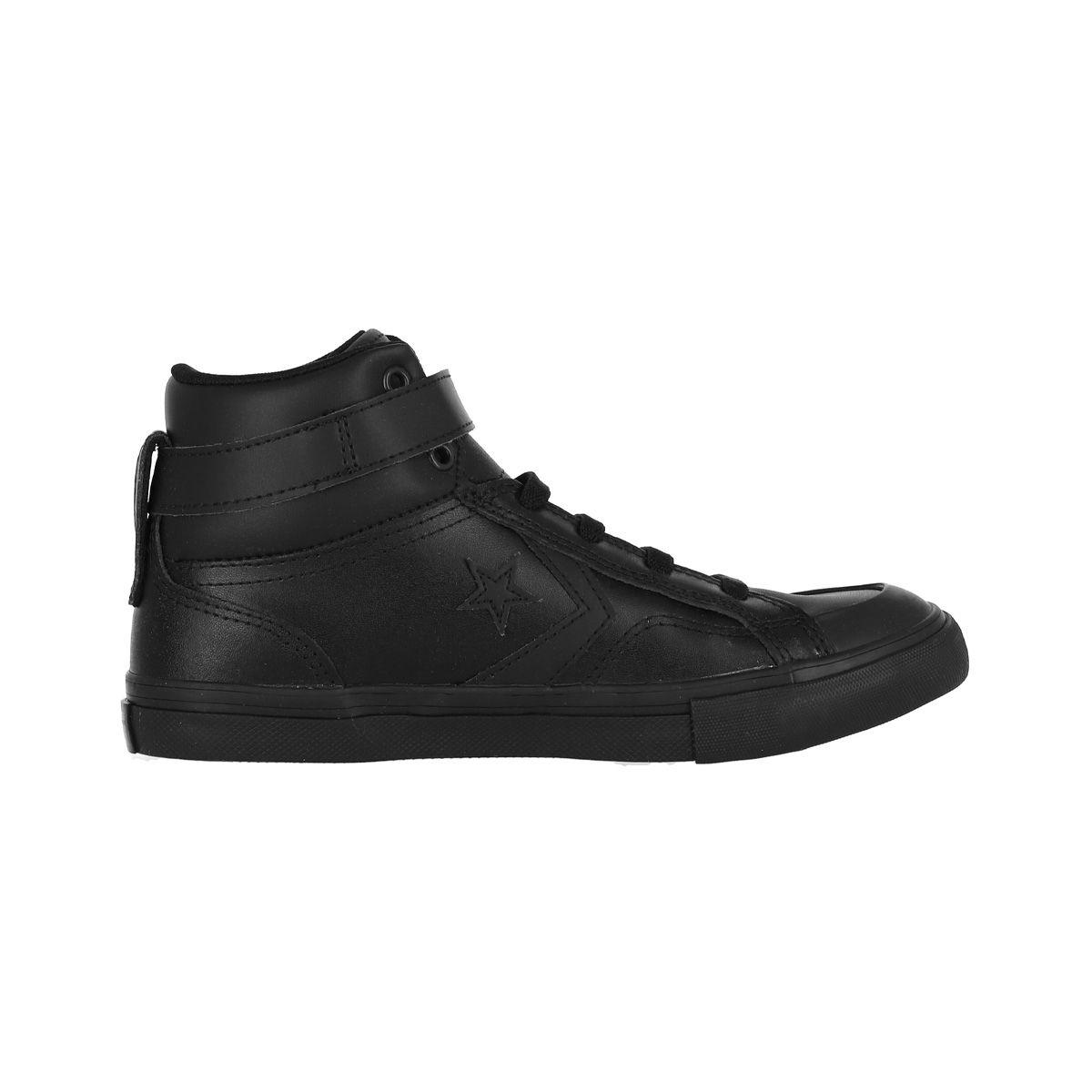 Zapatilla Converse Pro Blaze Strap Joven Negro-1