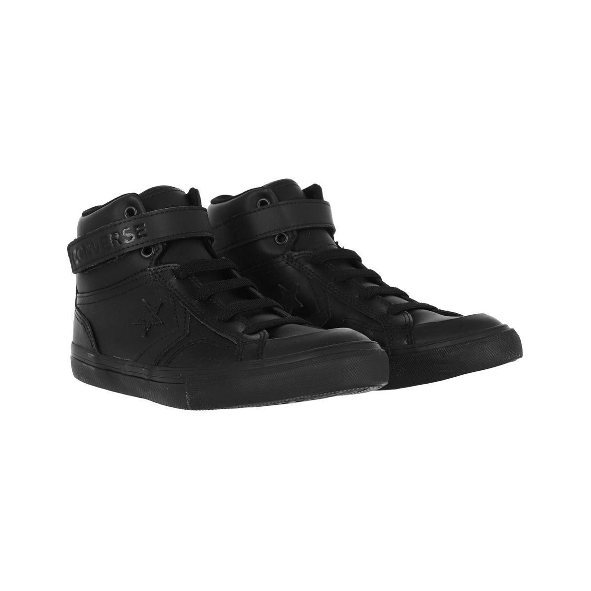 Zapatilla Converse Pro Blaze Strap Joven Negro-2