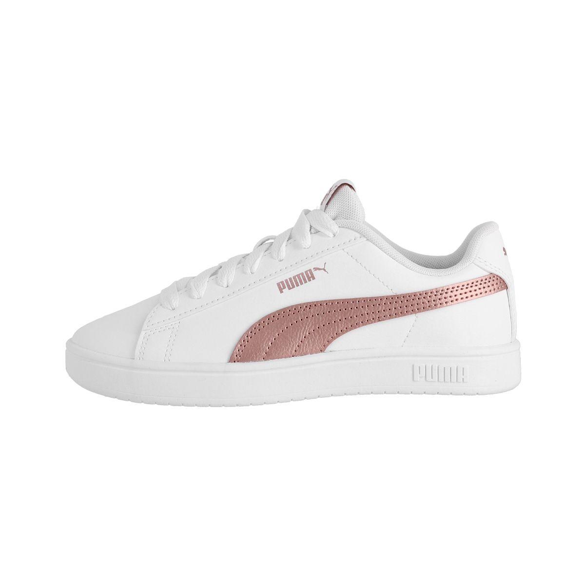 Zapatilla Puma Rickie Classic Joven Blancas/Rosadas-0
