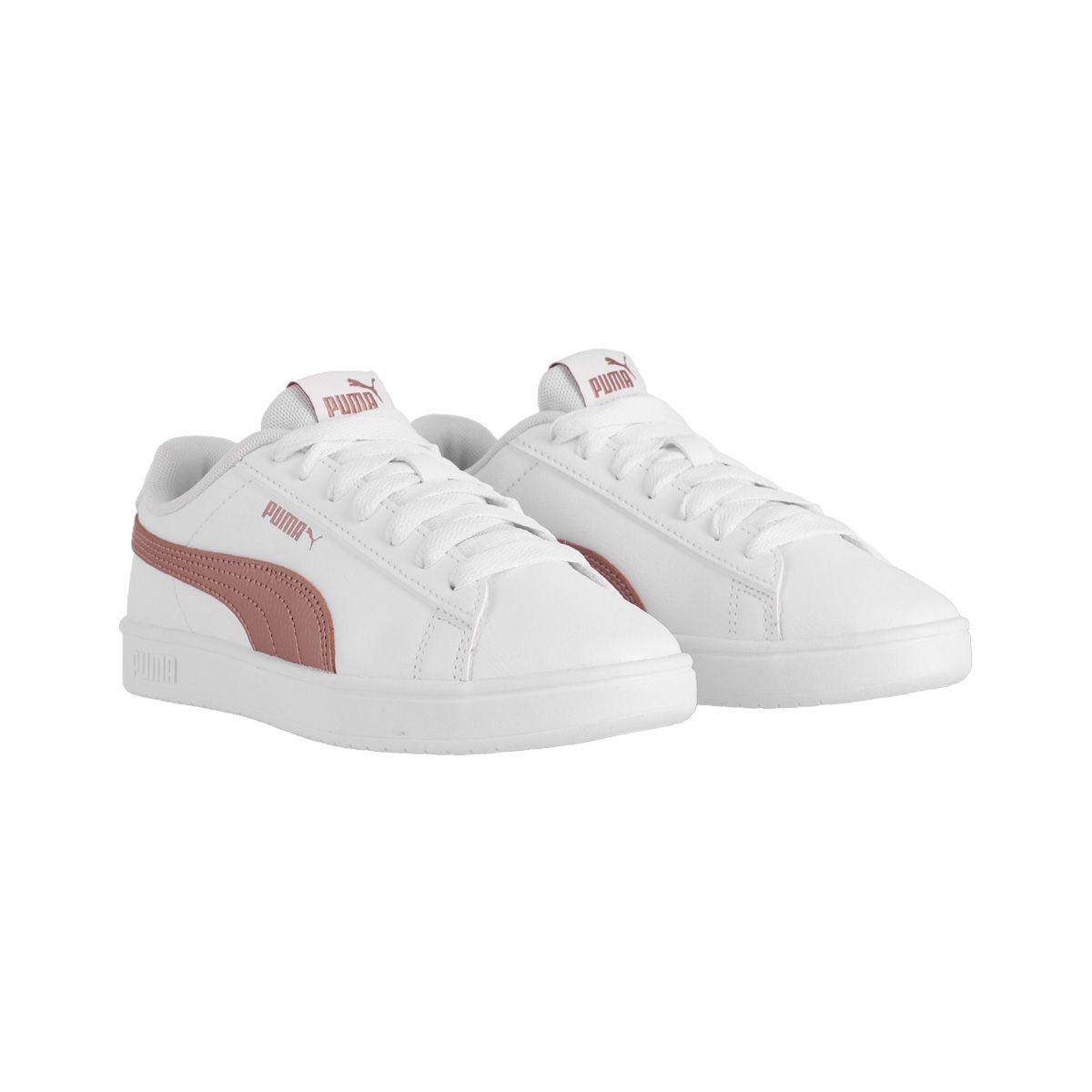 Zapatilla Puma Rickie Classic Joven Blancas/Rosadas-2
