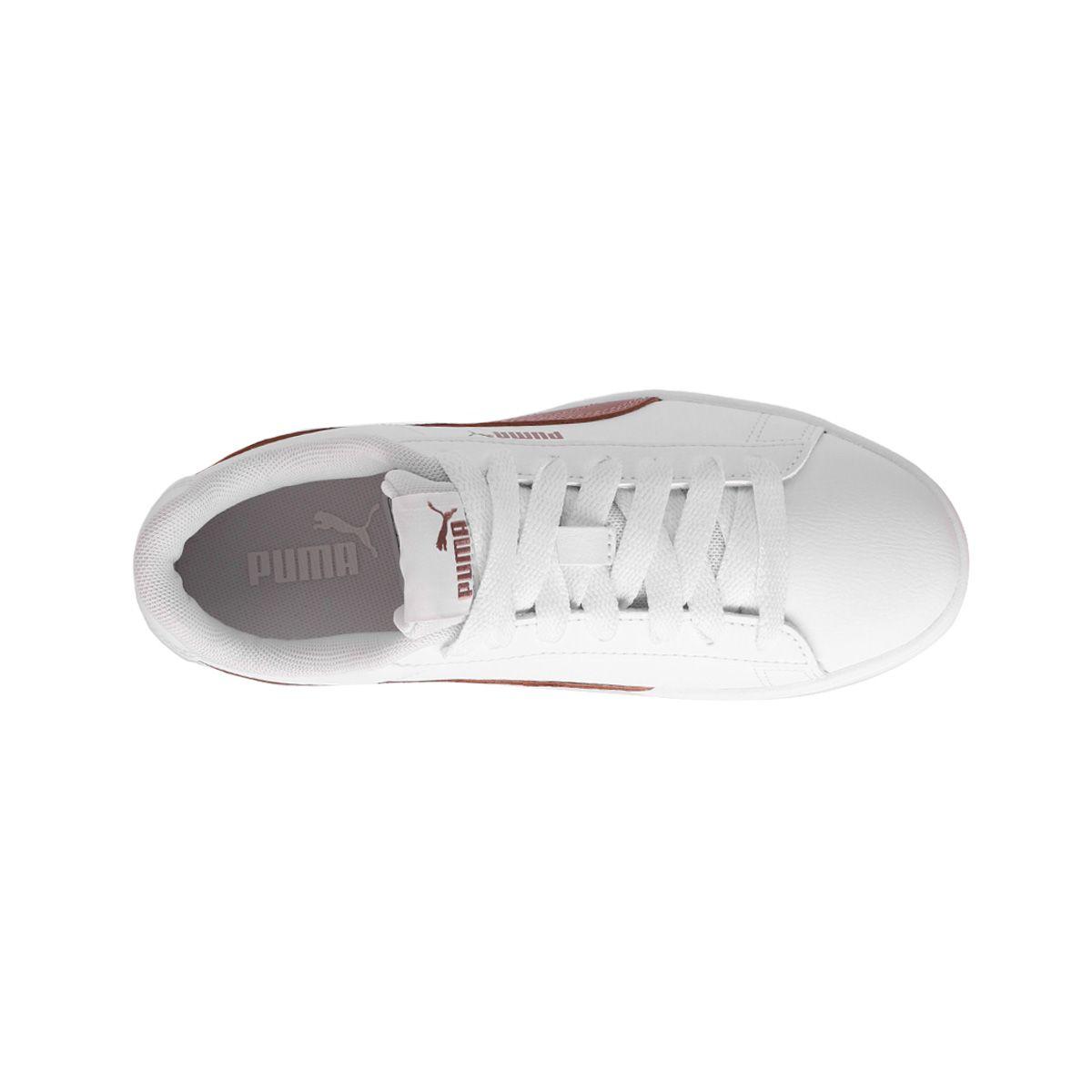 Zapatilla Puma Rickie Classic Joven Blancas/Rosadas-4
