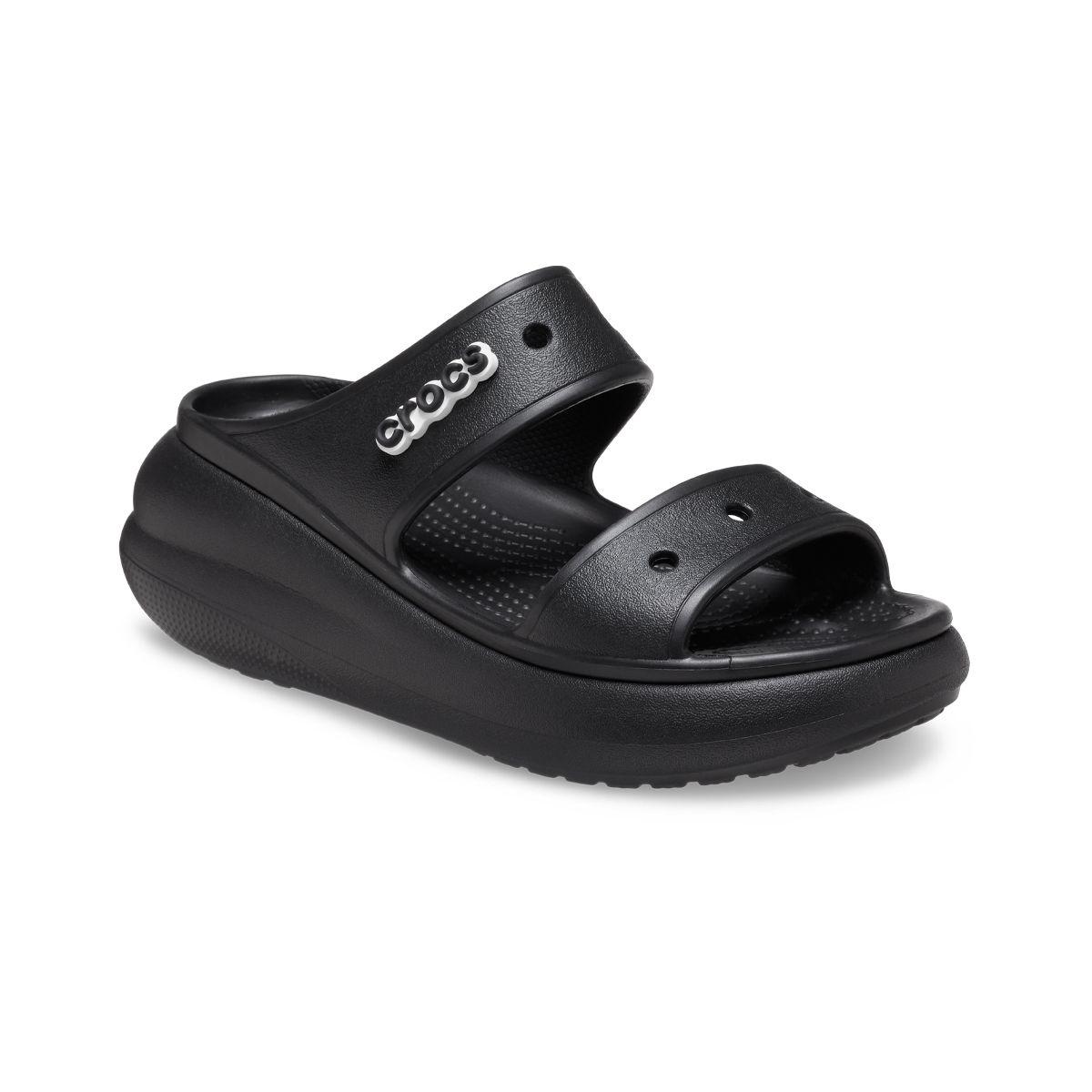 Sandalia Mujer  Crocs Classic Crush Negro-0