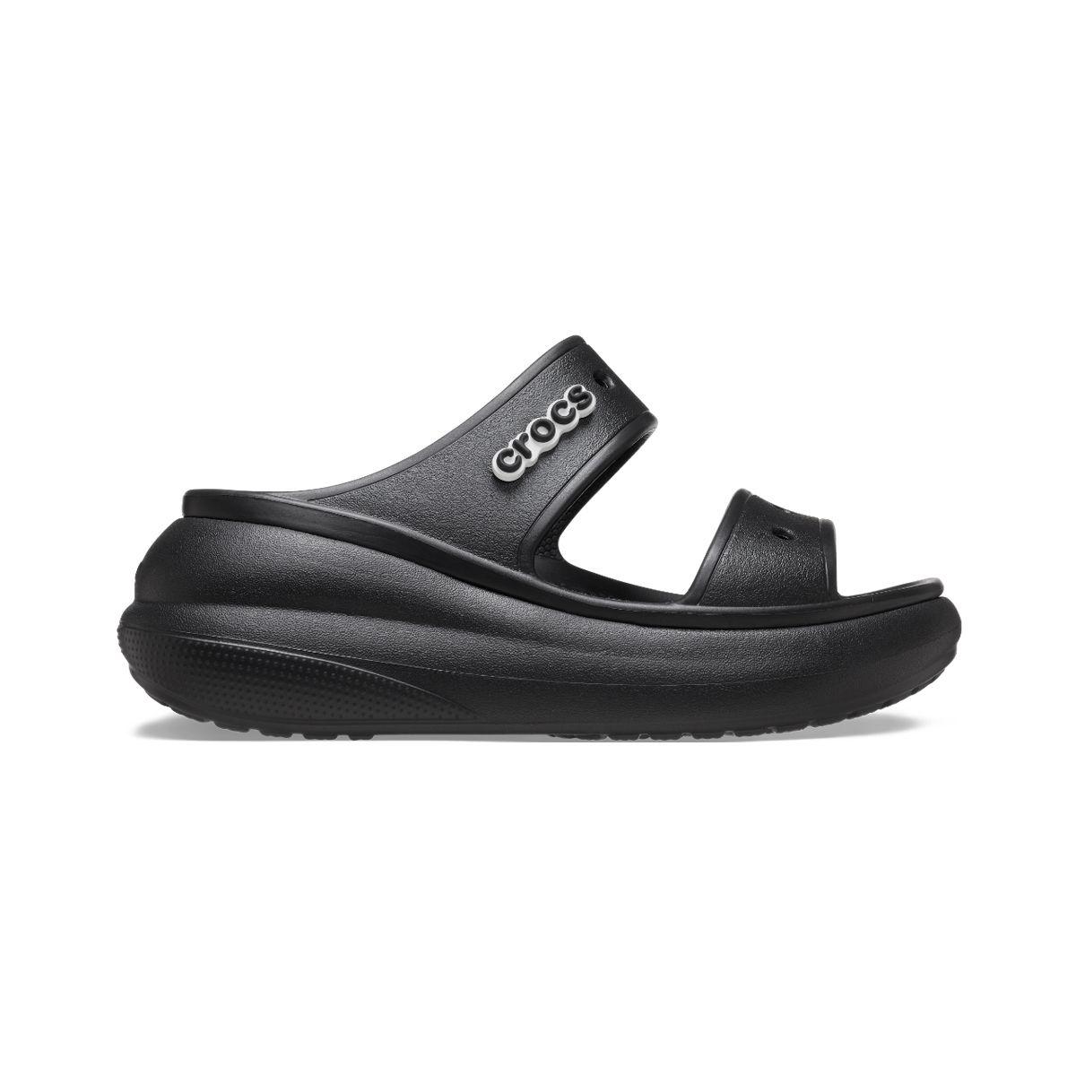 Sandalia Mujer  Crocs Classic Crush Negro-1