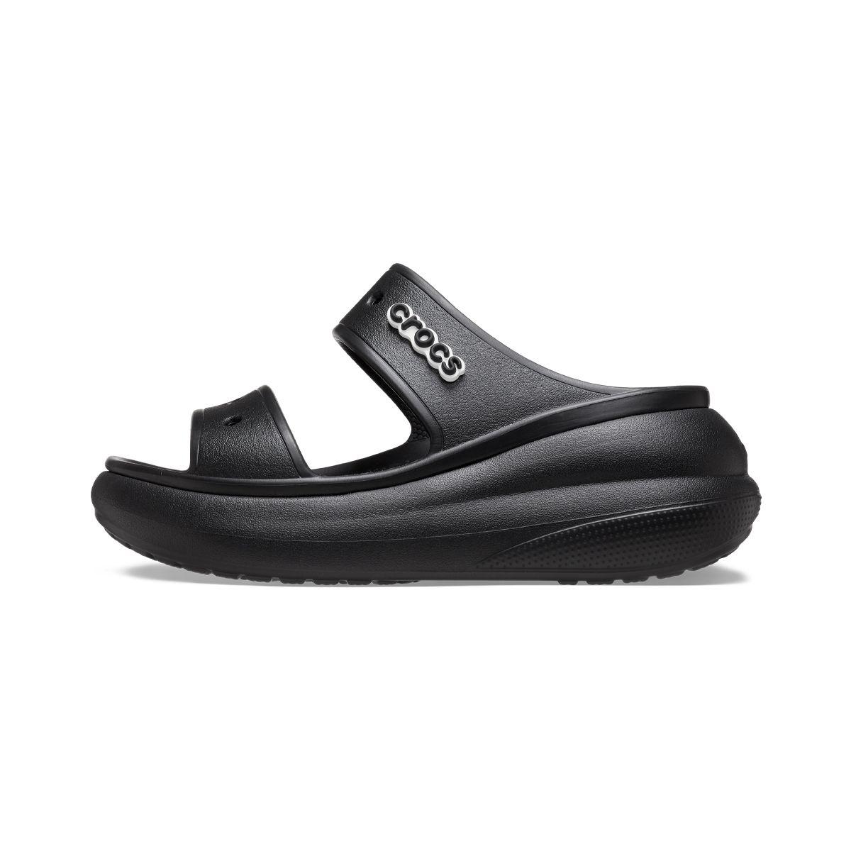 Sandalia Mujer  Crocs Classic Crush Negro-2