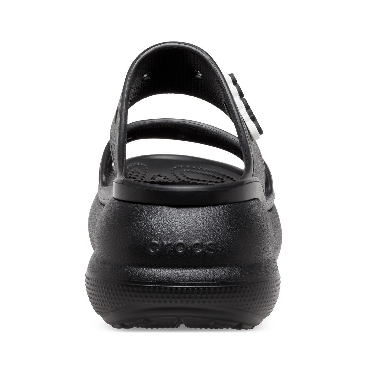 Sandalia Mujer  Crocs Classic Crush Negro-4