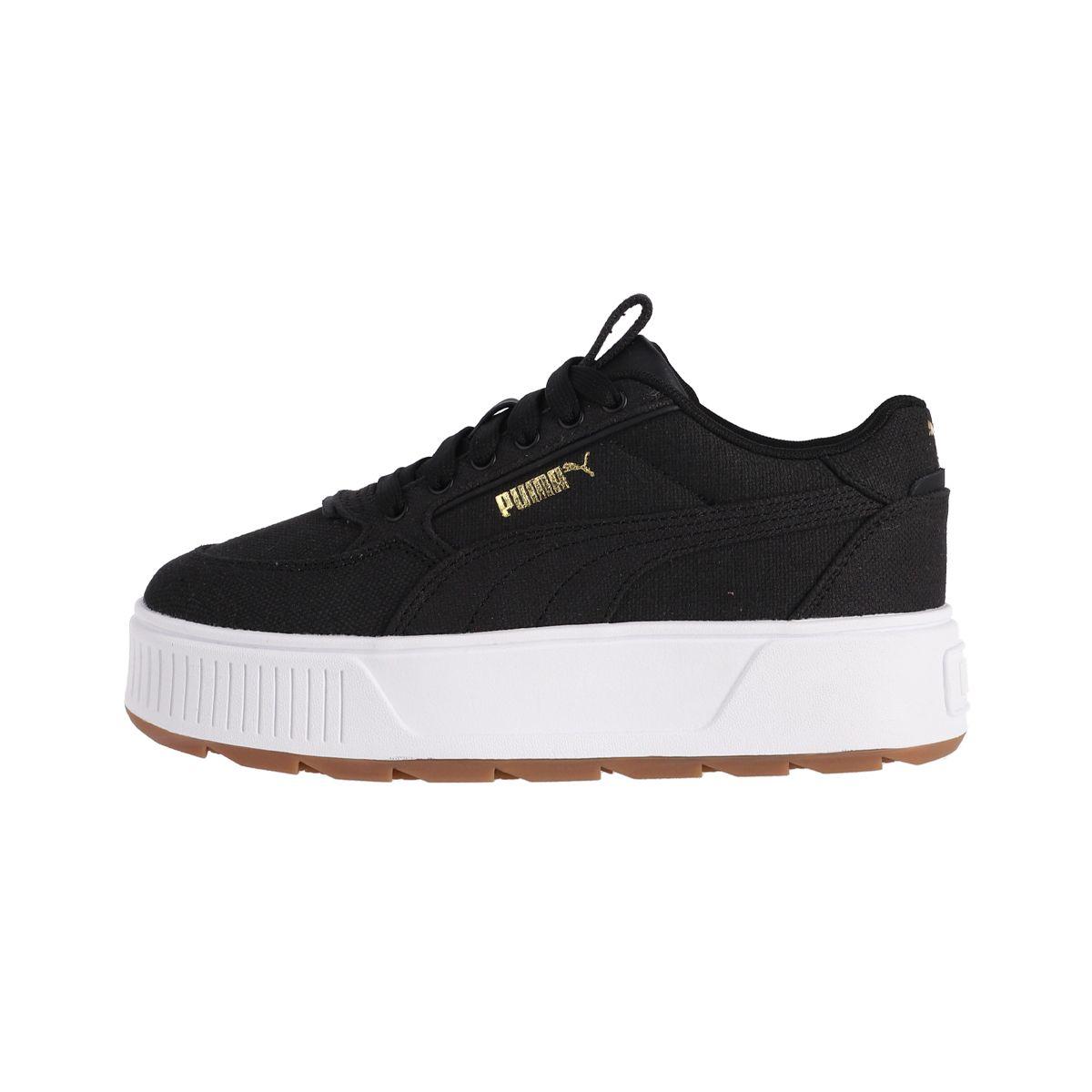 Zapatilla Puma Karmen Rebelle Canvas Mujer Negras/Blancas-0