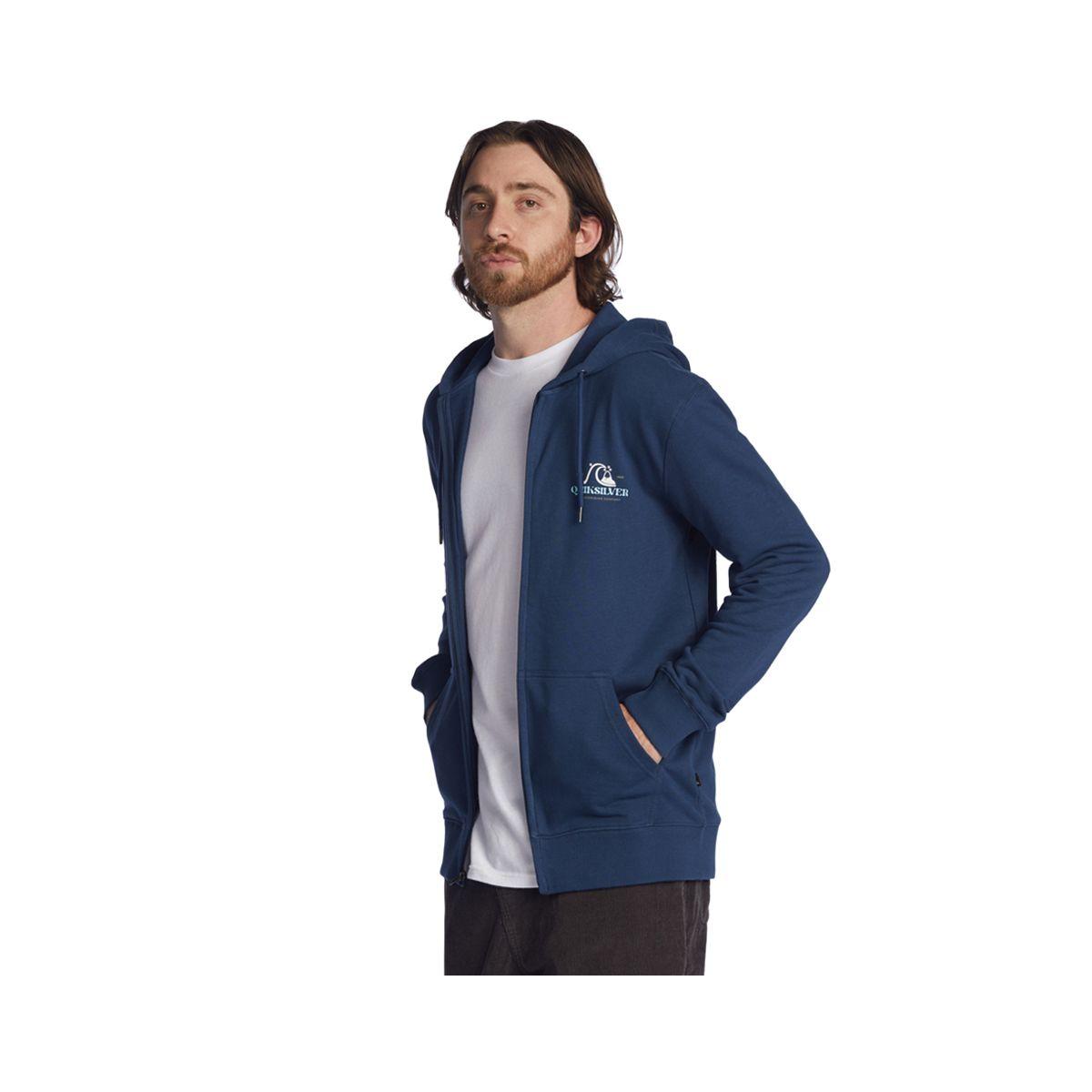 Polerón Quiksilver These Days Hombre Insignia Blue-1