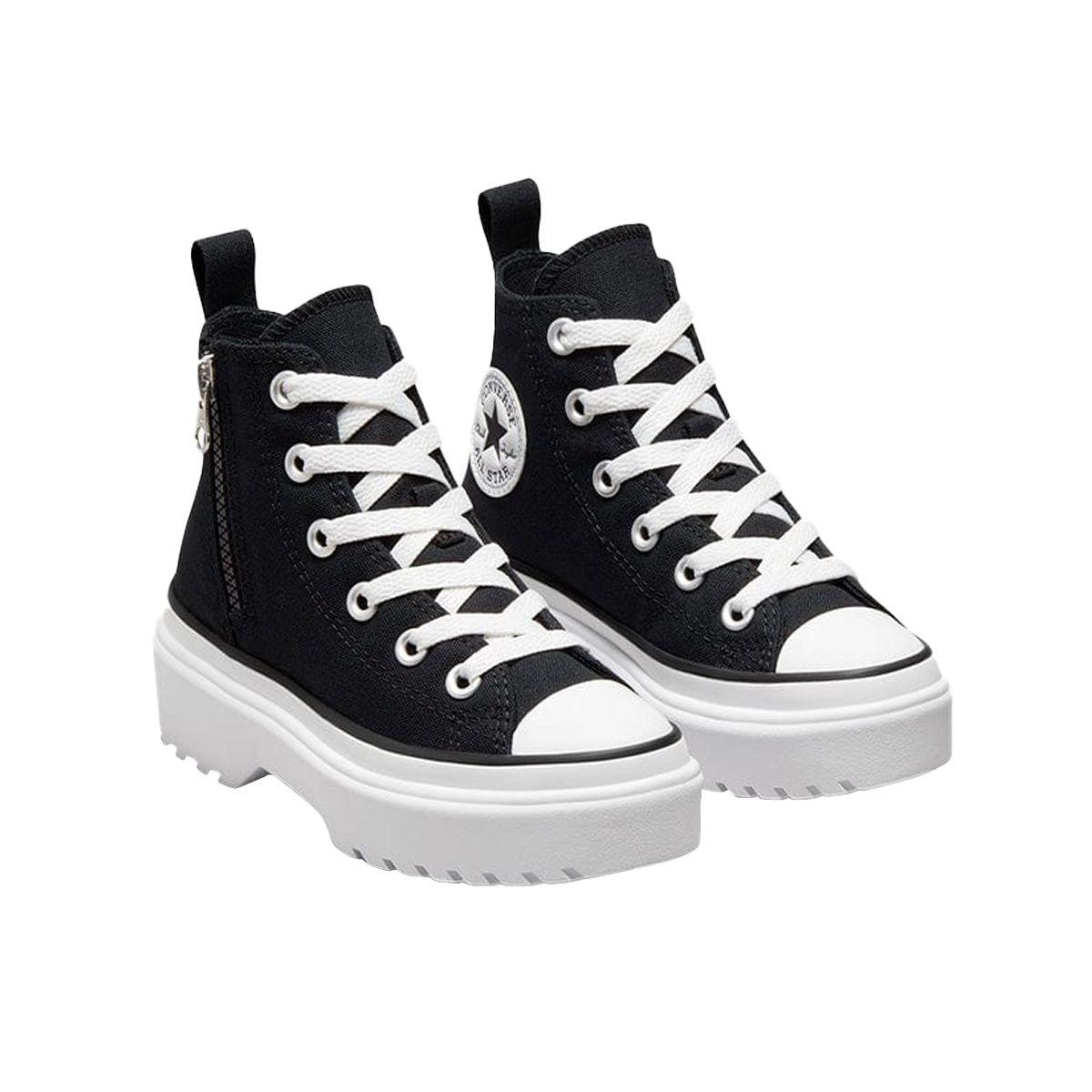 Zapatillas Converse Chuck Taylor All Star Lugged Niños Negra-2