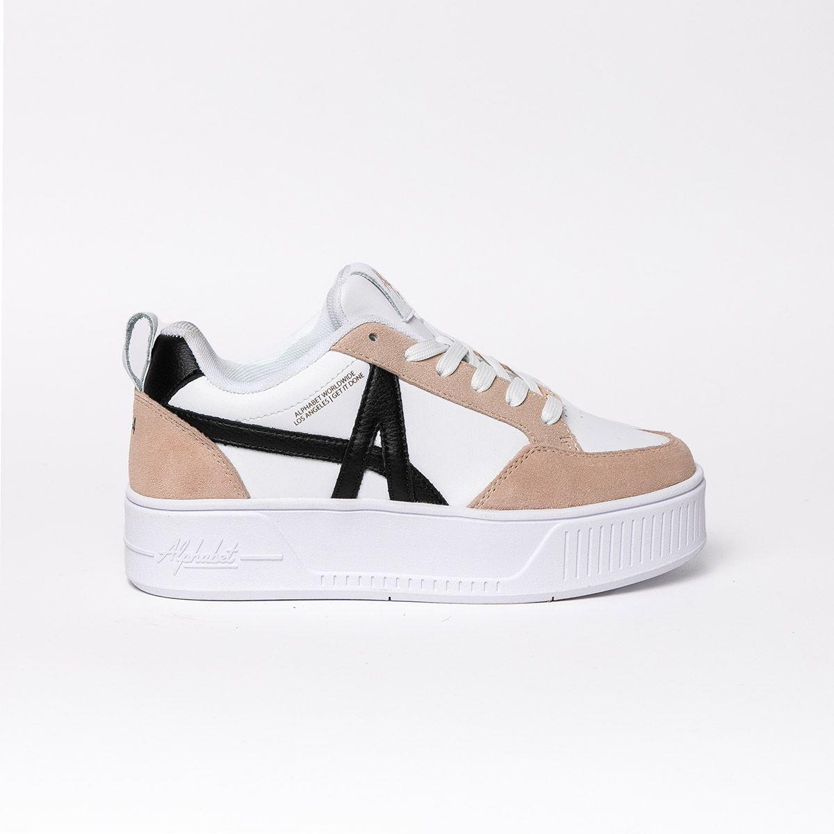 Zapatillas ALPHABET Café Mujer Cloud Walk Low 334-0