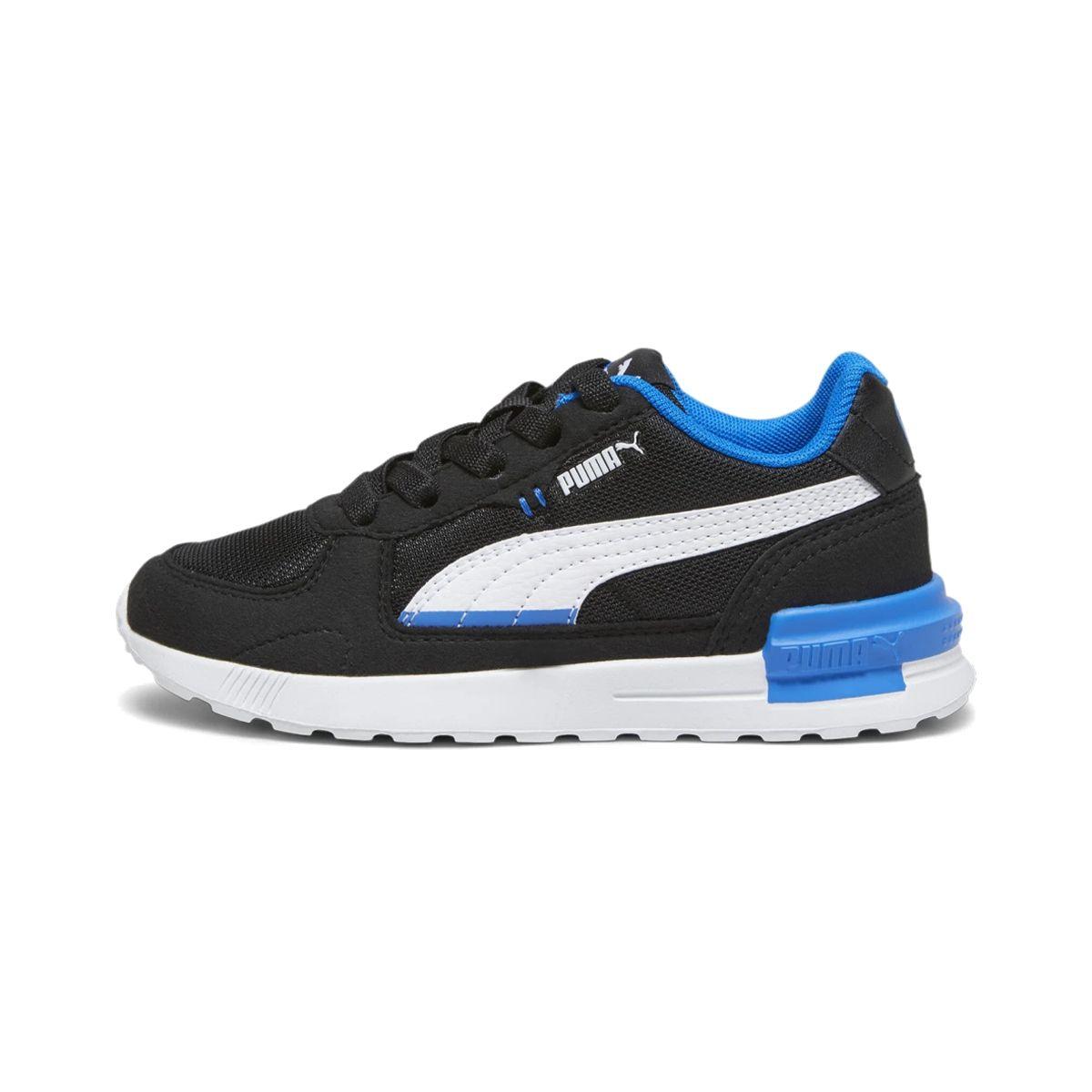 Zapatillas Niños Graviton Pro Tech Puma Negras/Blancas/Azul-0