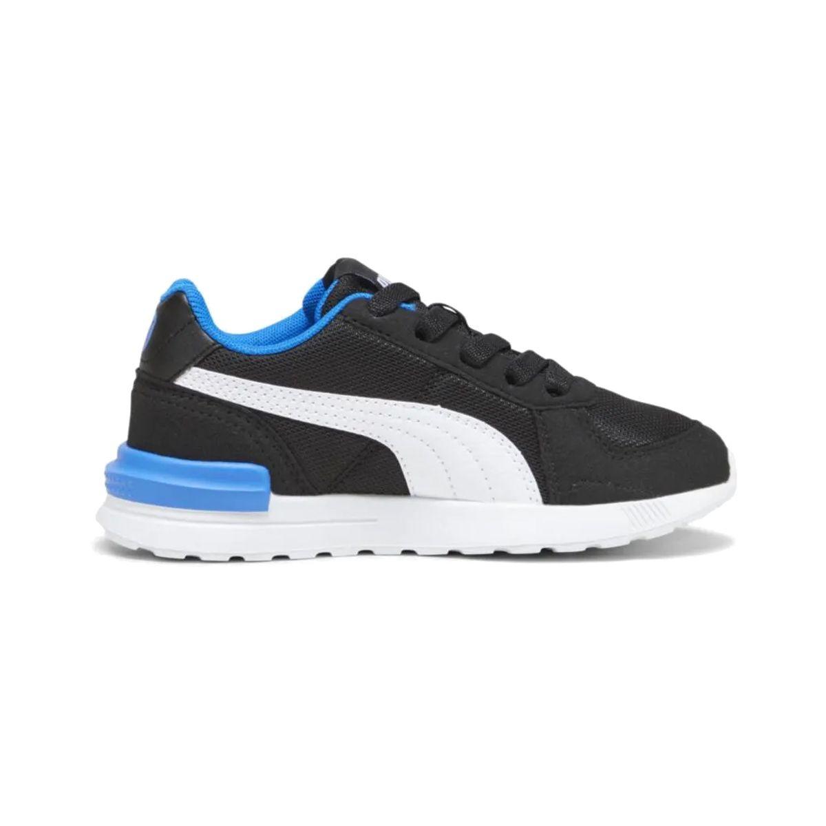 Zapatillas Niños Graviton Pro Tech Puma Negras/Blancas/Azul-1