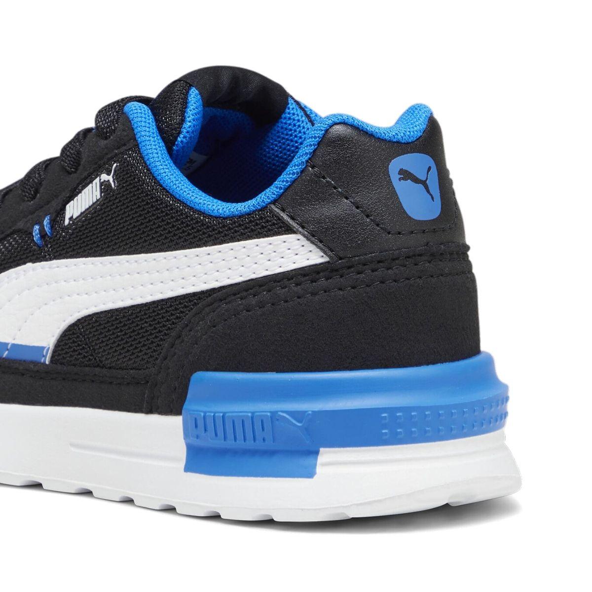 Zapatillas Niños Graviton Pro Tech Puma Negras/Blancas/Azul-3