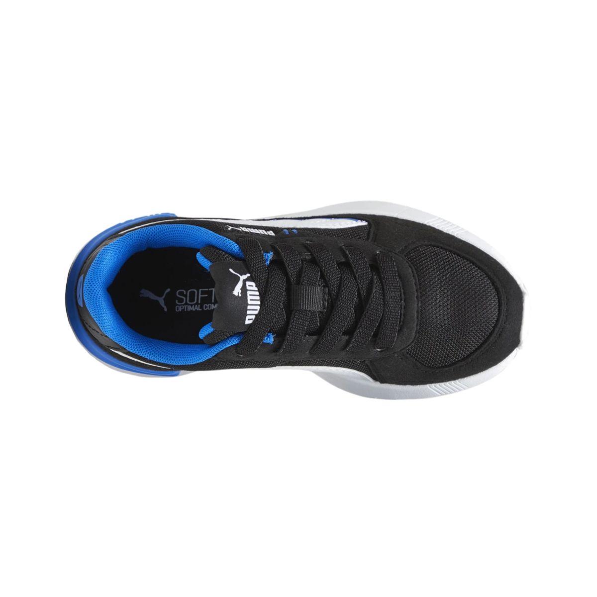 Zapatillas Niños Graviton Pro Tech Puma Negras/Blancas/Azul-4