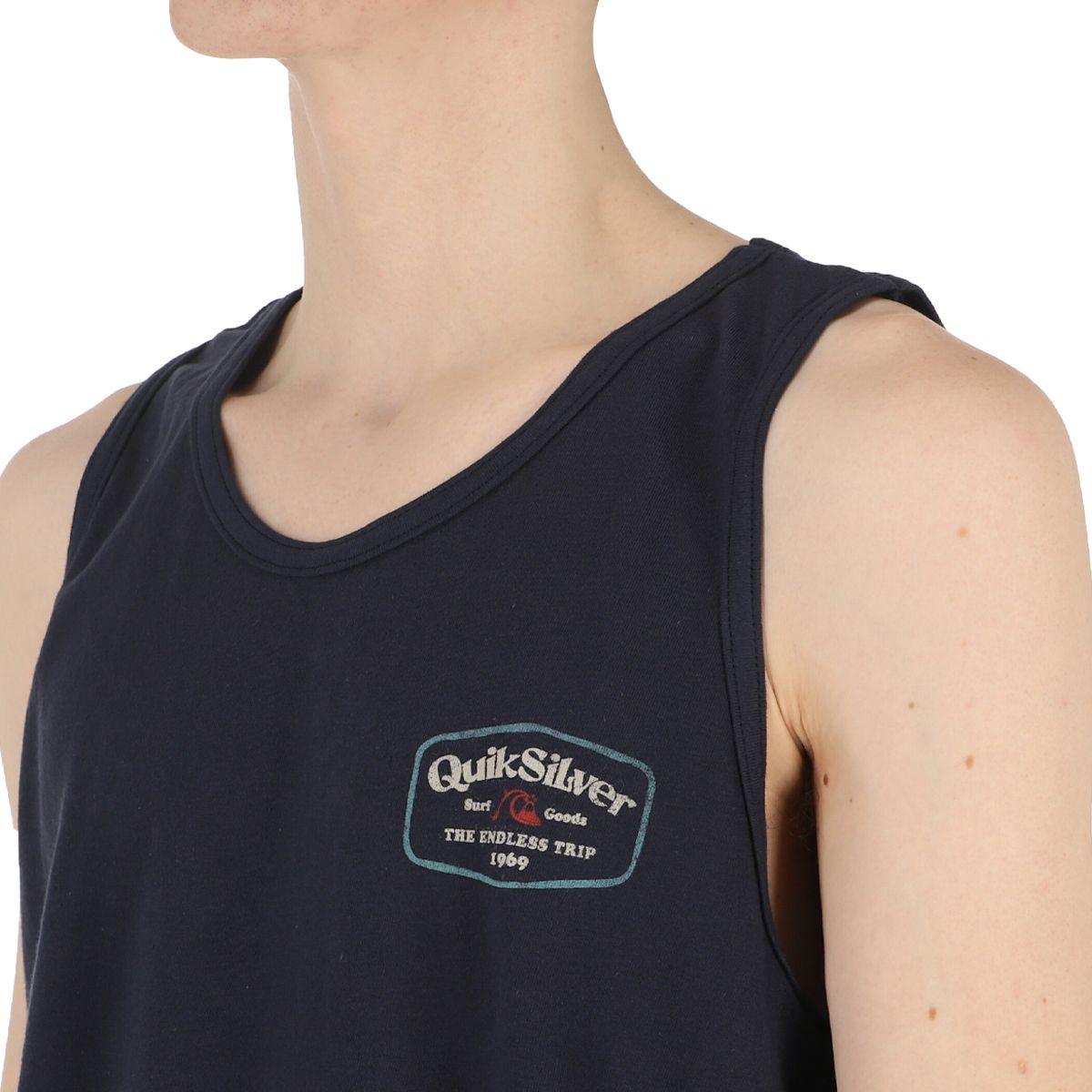 Polera Quiksilver Into Clouds Hombre Navy Blazer-3