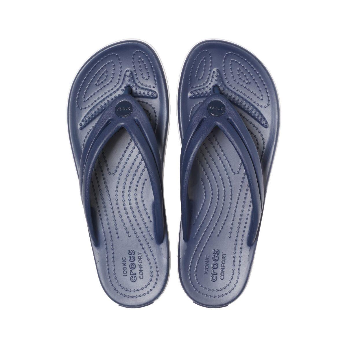 Sandalia Crocs Crocband Flip Mujer Navy-5