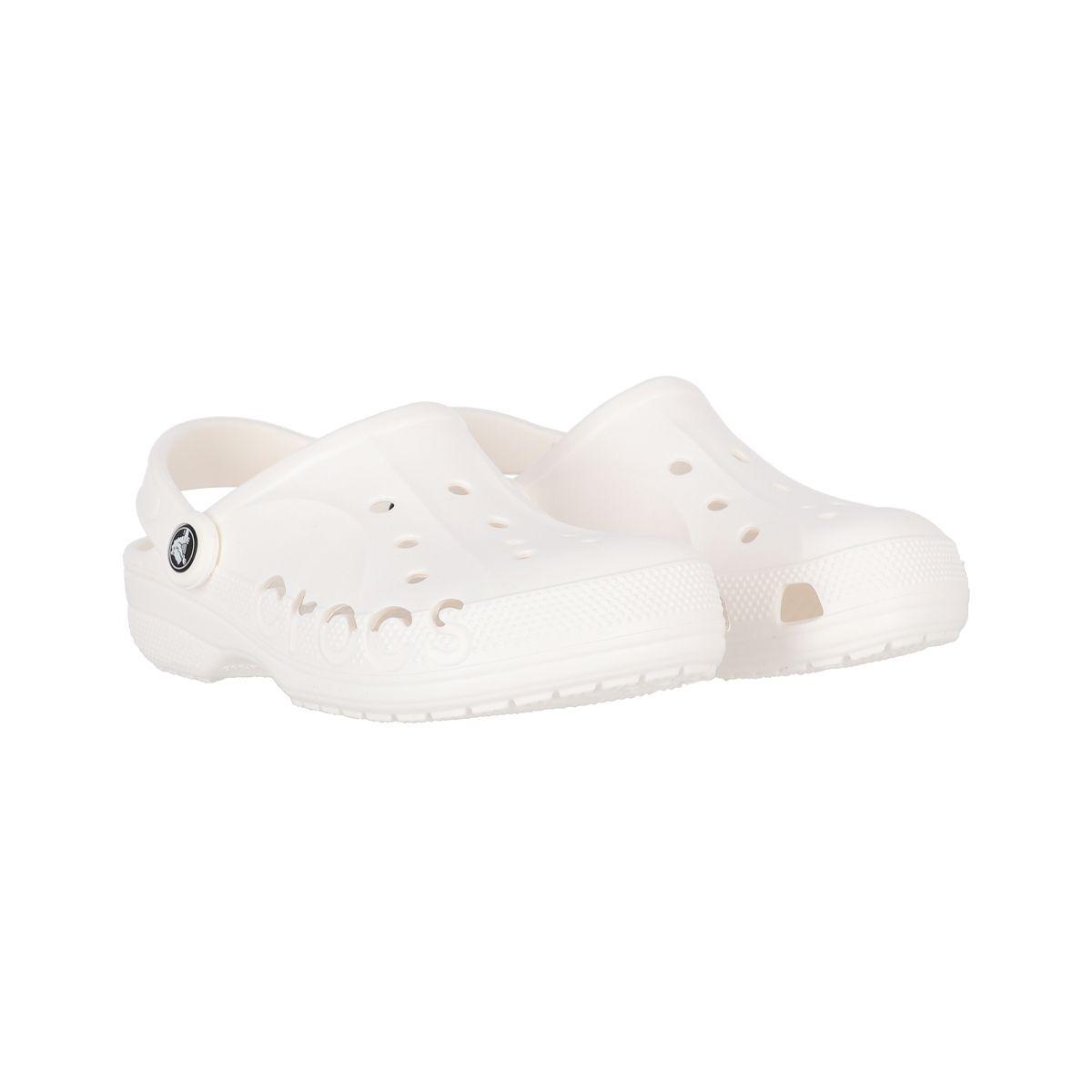 Zueco Crocs Baya Unisex Blancos-0