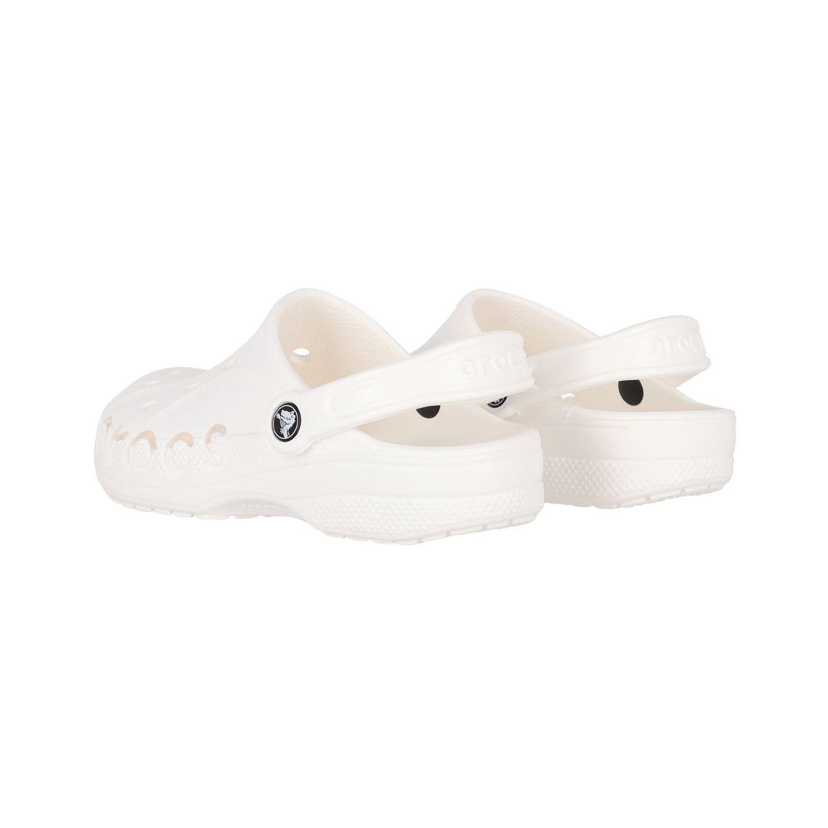 Zueco Crocs Baya Unisex Blancos-1