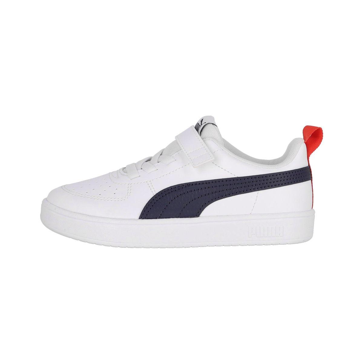 Zapatilla Puma Rickie Niño White/Peacoat-0