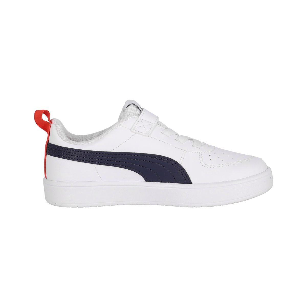 Zapatilla Puma Rickie Niño White/Peacoat-1
