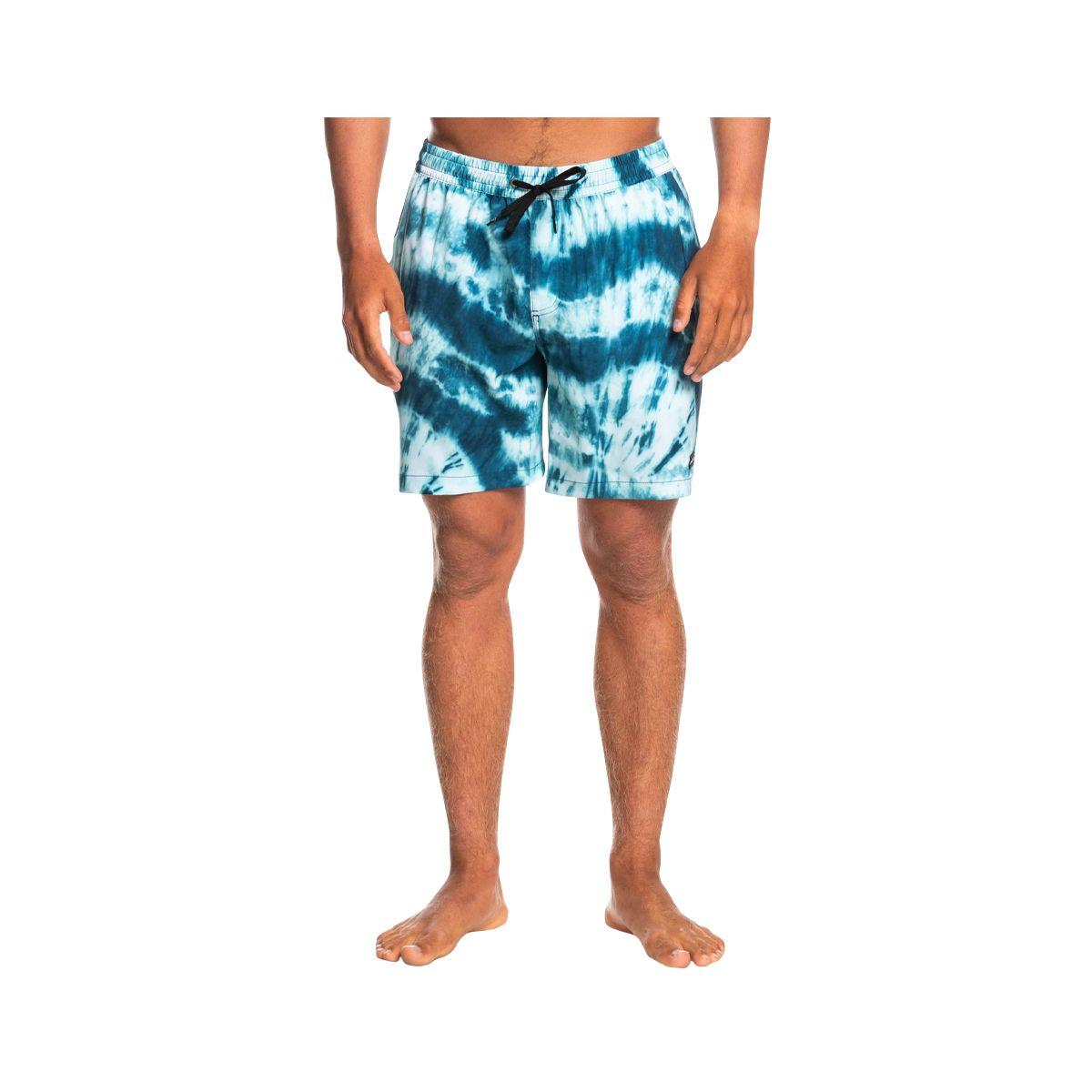 Boardshort Quiksilver Mystic Session 17 Volleys Hombre Blue-0